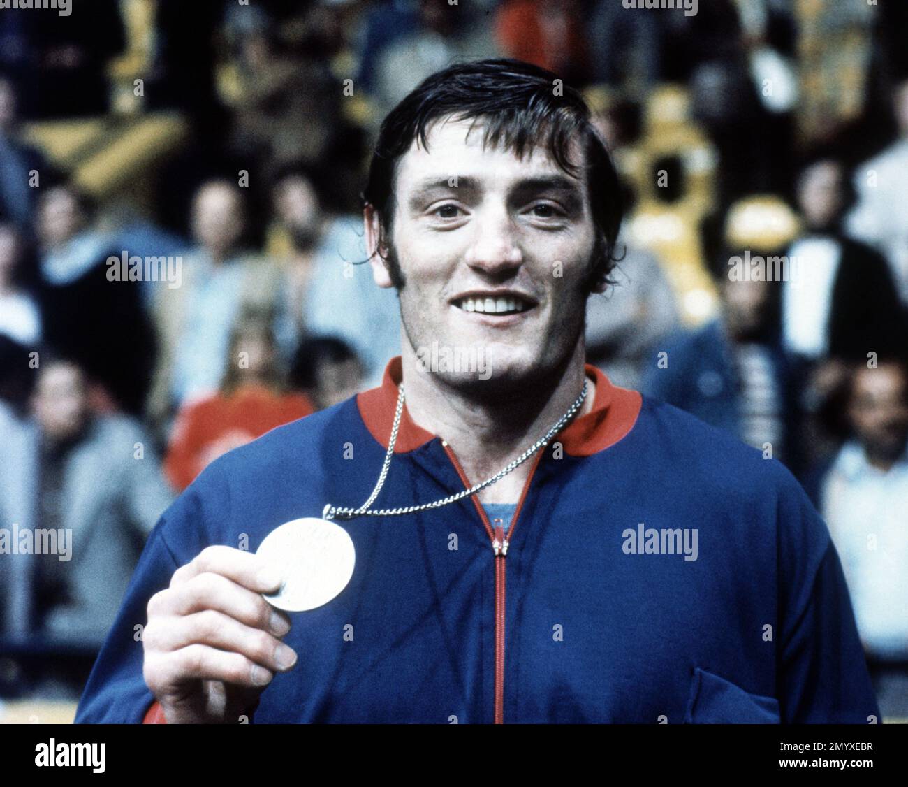 Shota Chochishvili of USSR, winner of the Olympic half-heavyweight judo ...