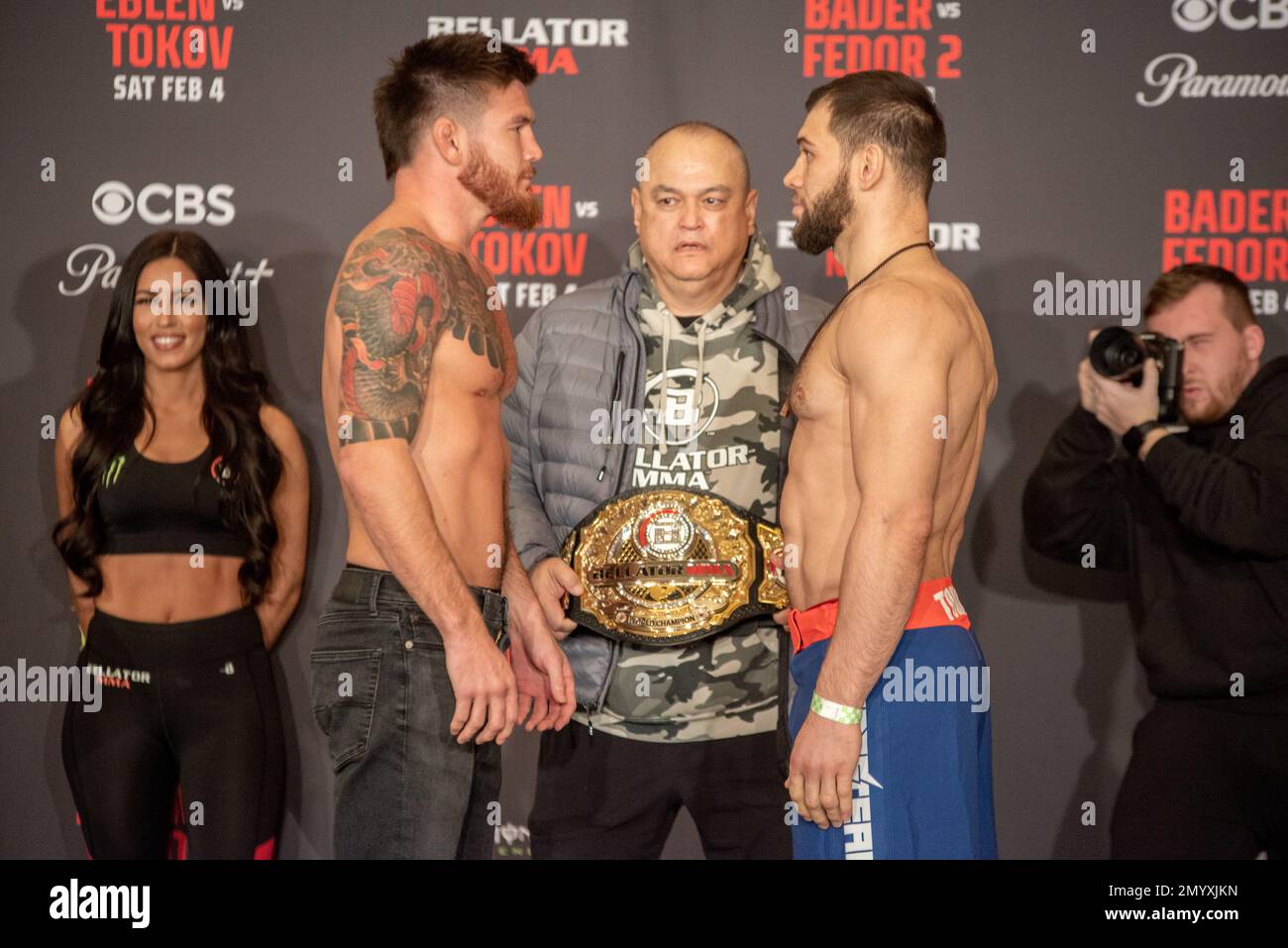 London, UK. 24th May 2018. Anatoly Tokov takes to the scales ahead of his  friday night fight. Credit: Dan Cooke Credit: Dan Cooke/Alamy Live News  Stock Photo - Alamy