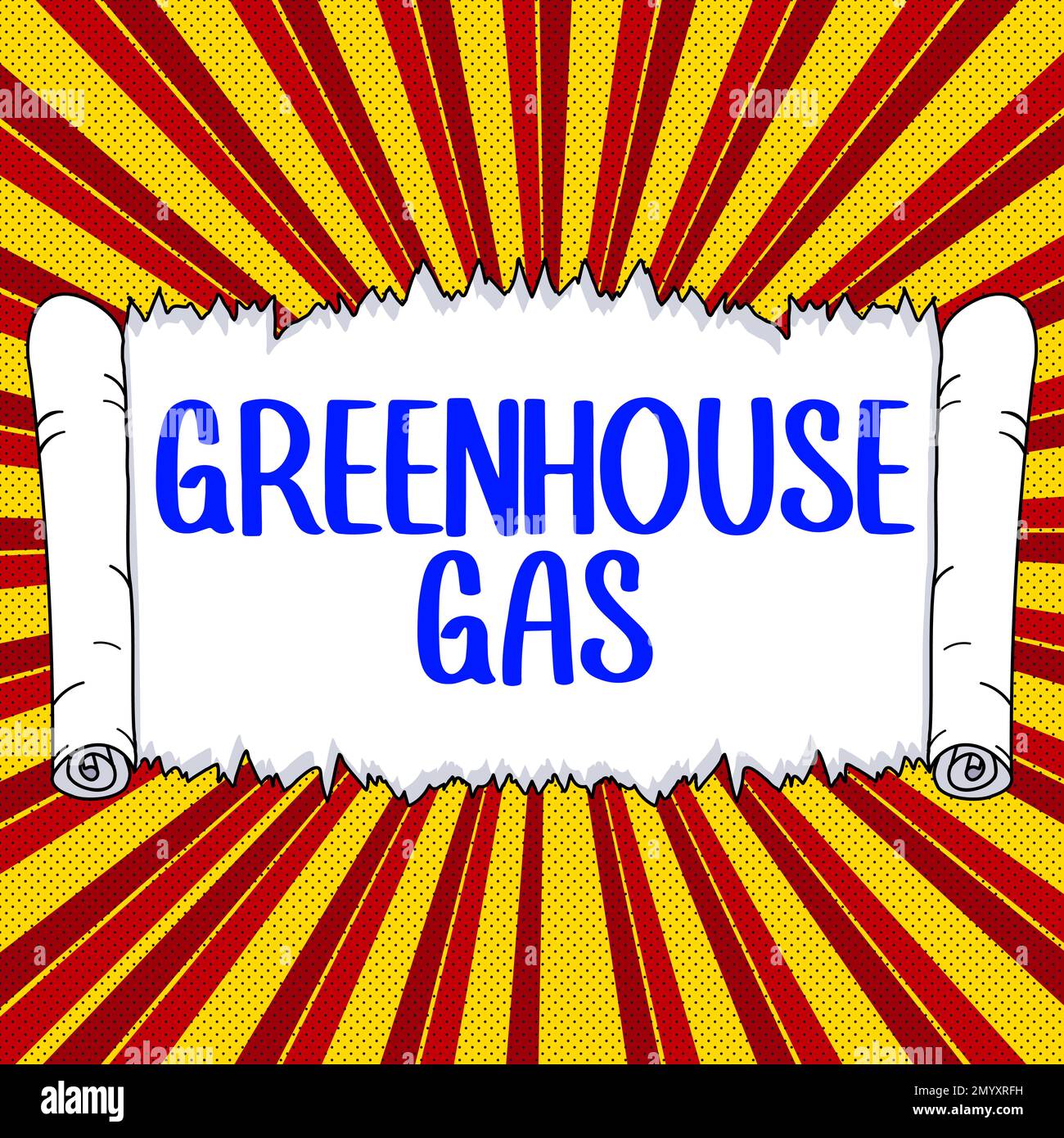 Sign displaying Greenhouse Gas. Conceptual photo carbon dioxide