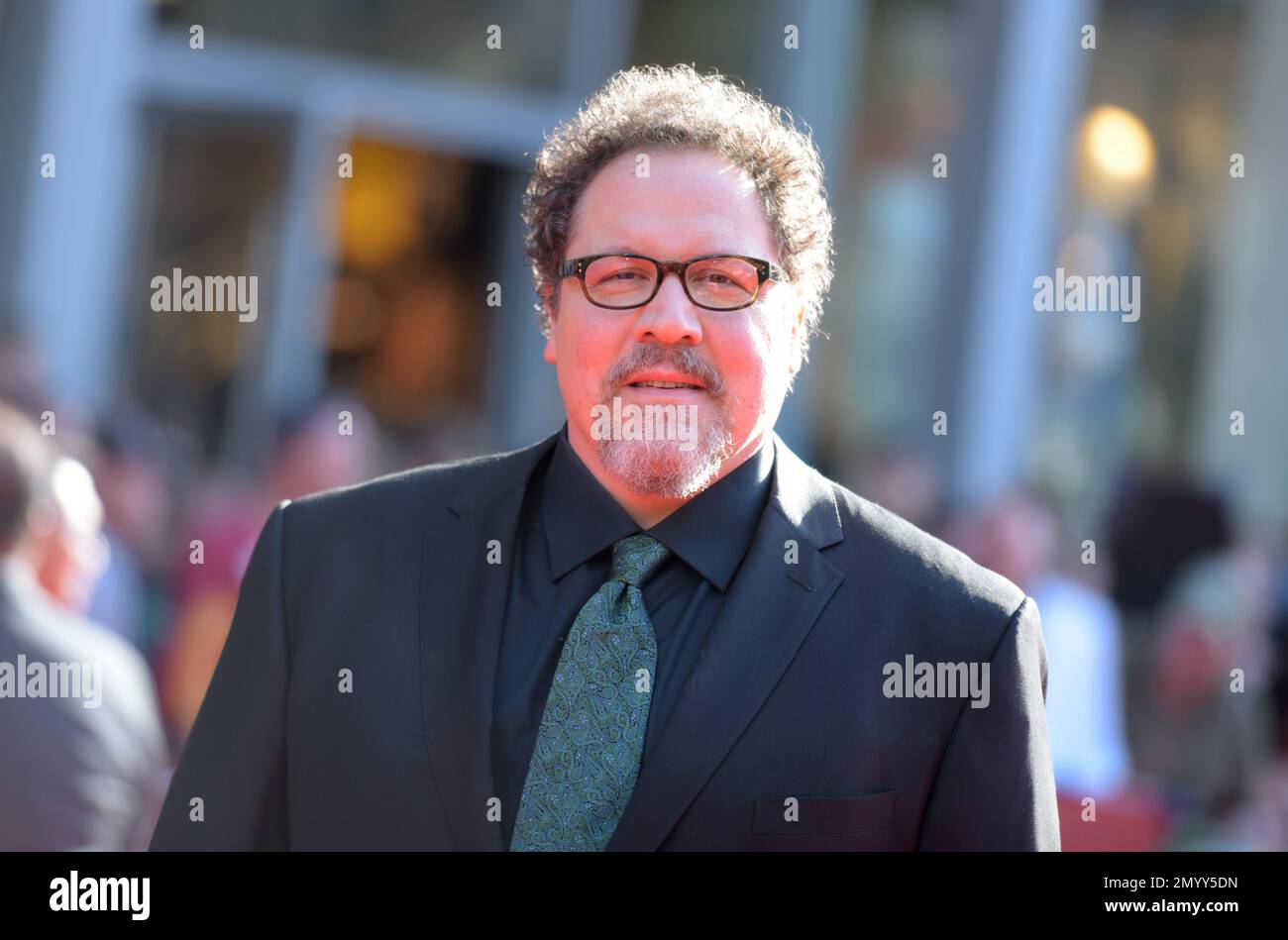 Jon Favreau arrives at the premiere of &ldquo;The Jungle Book&rdquo; at the El