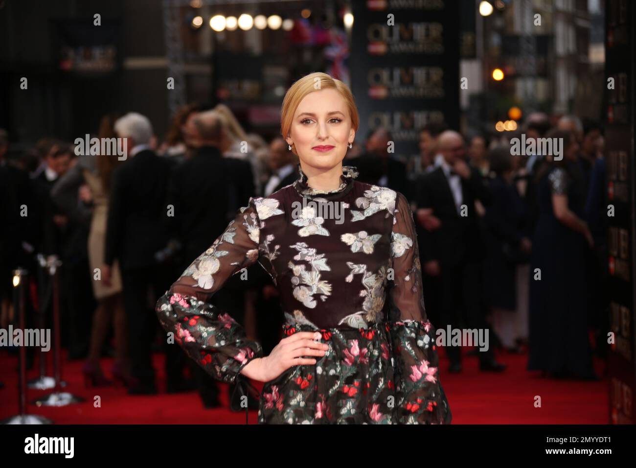 Actress Laura Carmichael poses for photographers upon arrival at the ...