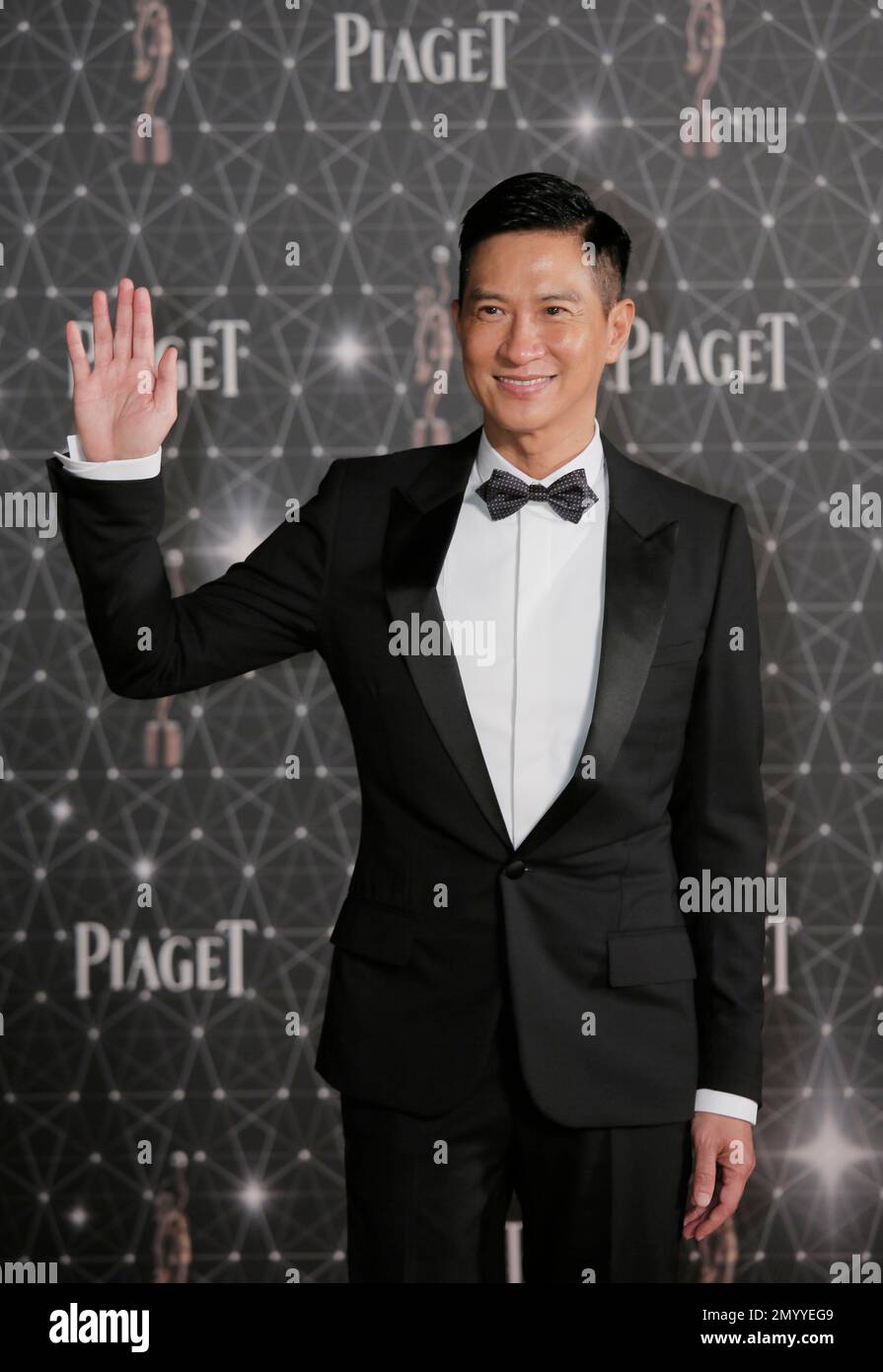 Mickychu Hong Kong actor Nick Cheung poses on the red carpet of the Hong Kong ...
