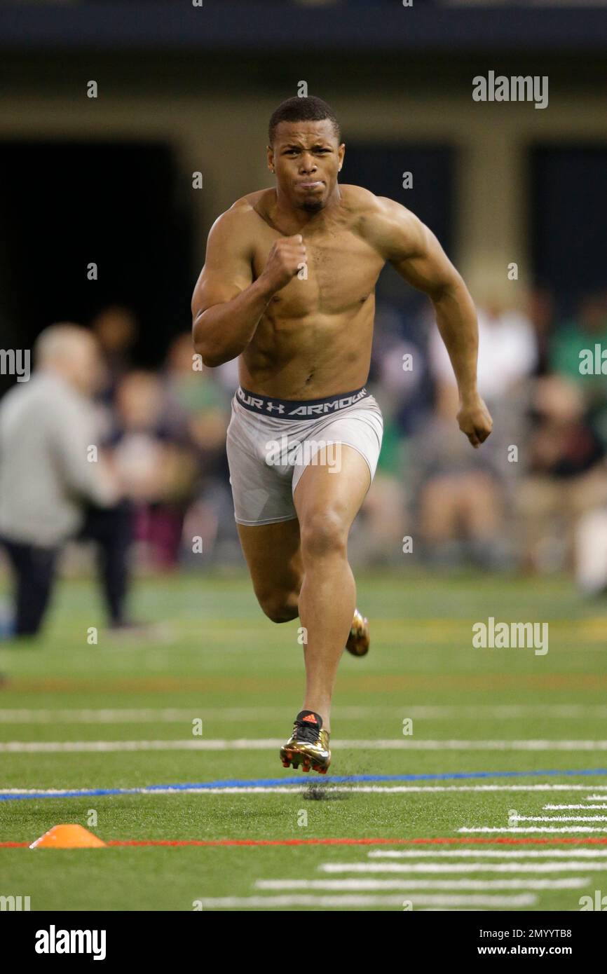 College football: Notre Dame holds its NFL pro day in South Bend