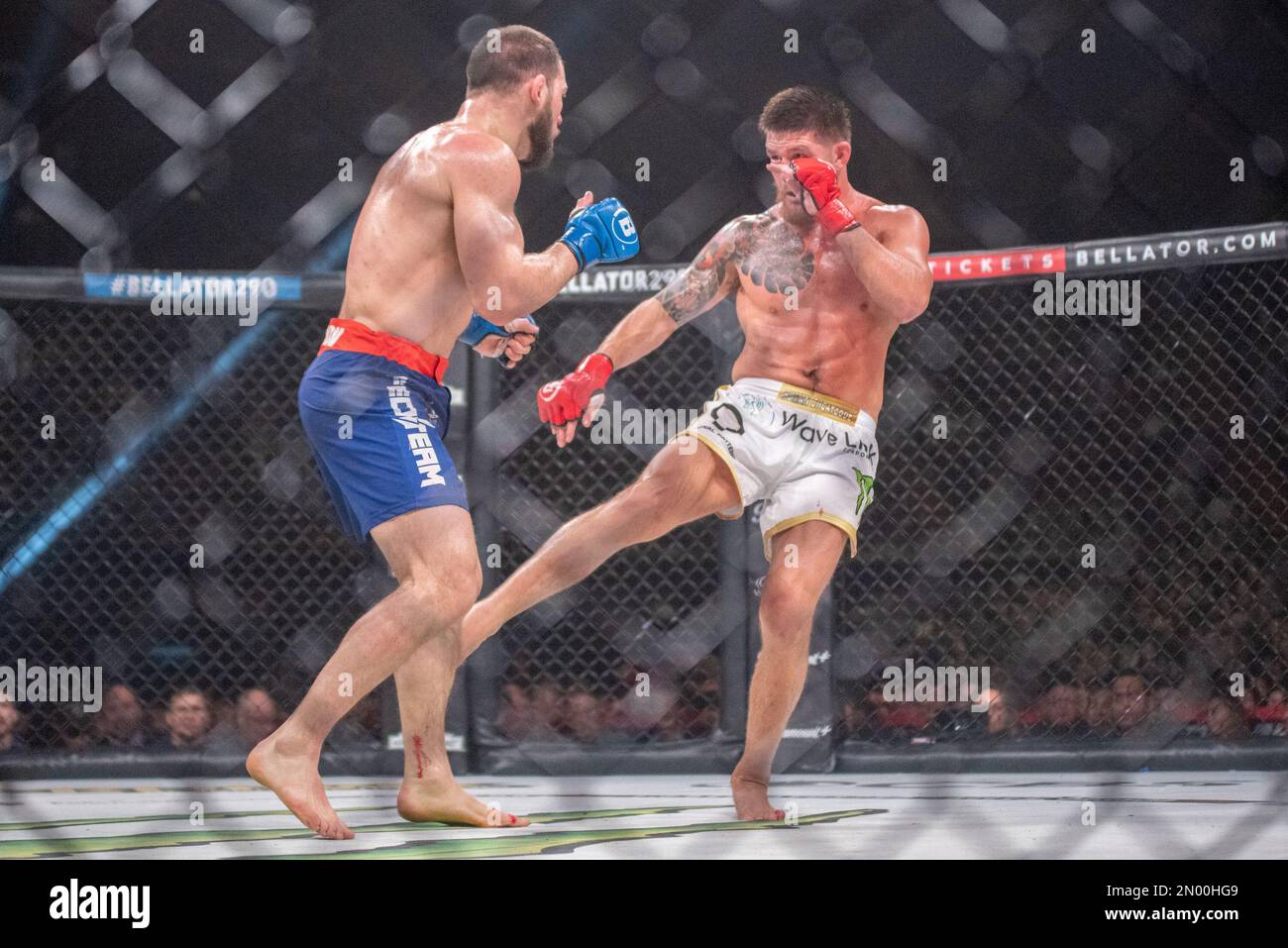 London, UK. 24th May 2018. Anatoly Tokov takes to the scales ahead of his  friday night fight. Credit: Dan Cooke Credit: Dan Cooke/Alamy Live News  Stock Photo - Alamy