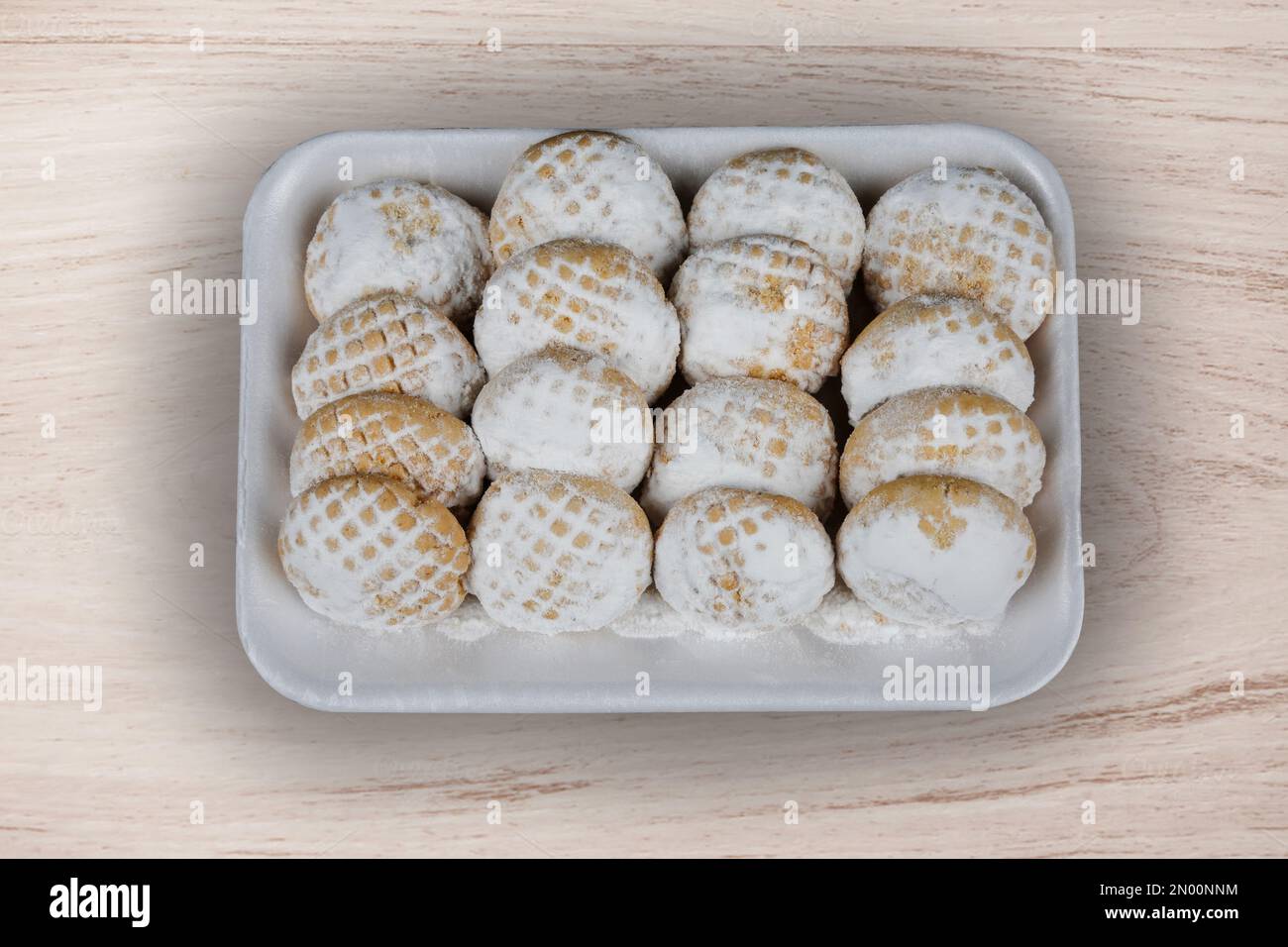 Almond Snowball Cookies Stock Photo Stock Photo