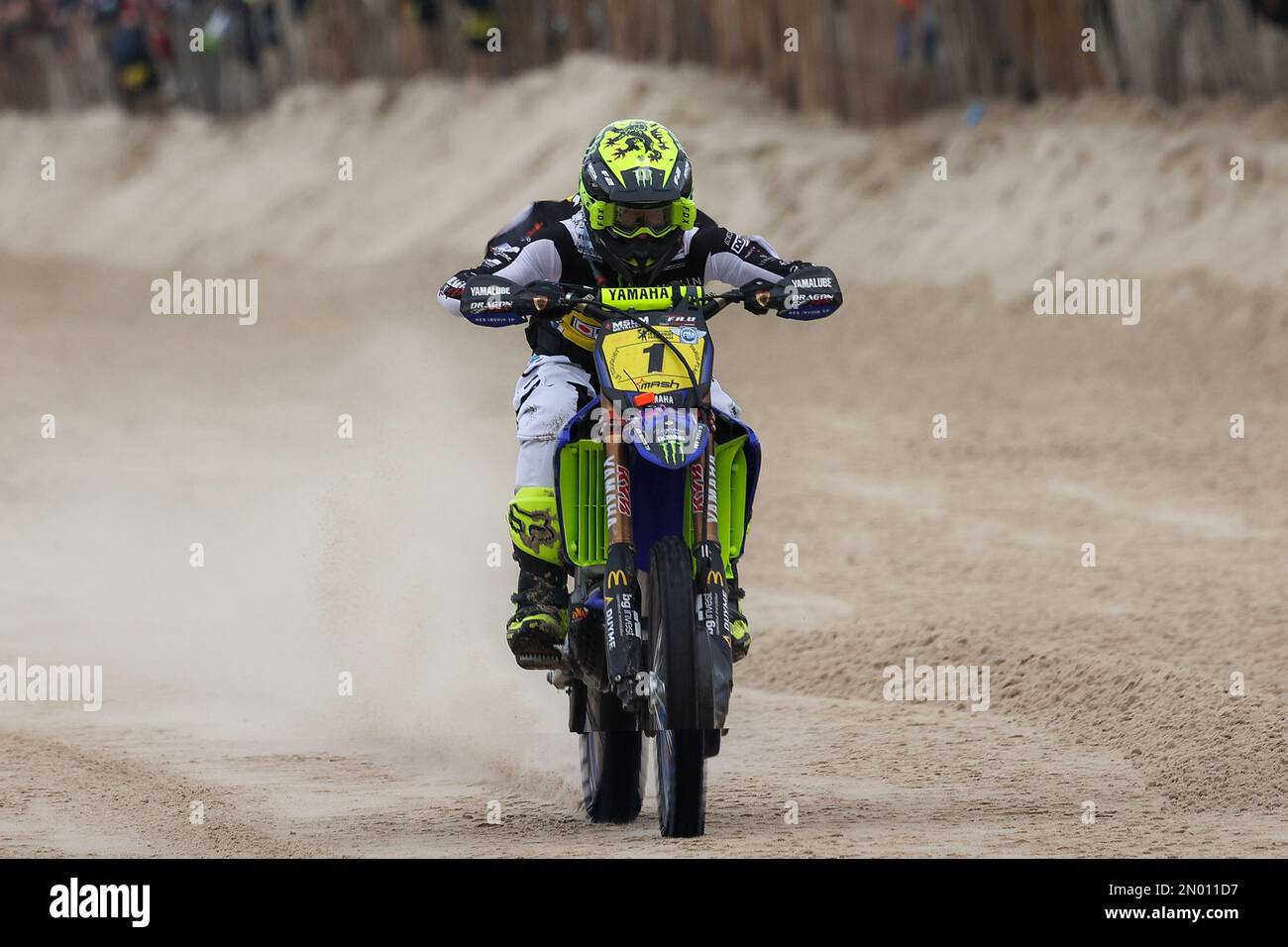 Milko Potisek, Yamaha, during the 2023 Enduropale du Touquet Pas-de-Calais,  on February 3 and 4, at Le Touquet, France - Photo André Ferreira / DPPI  Stock Photo - Alamy