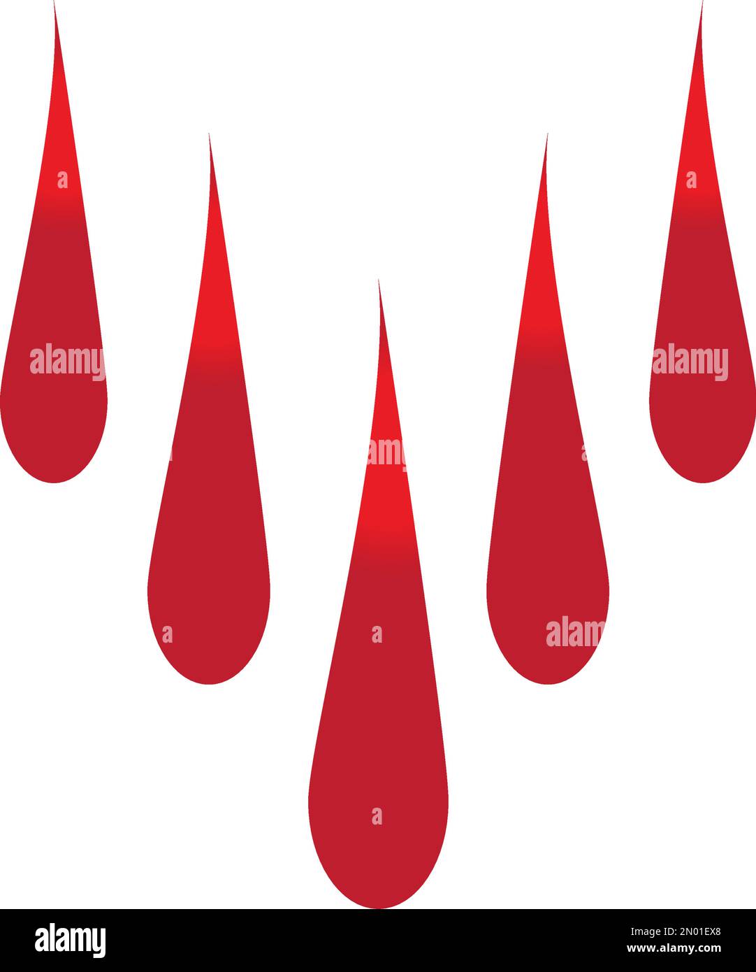 Blood logo vector illustration template design Stock Vector