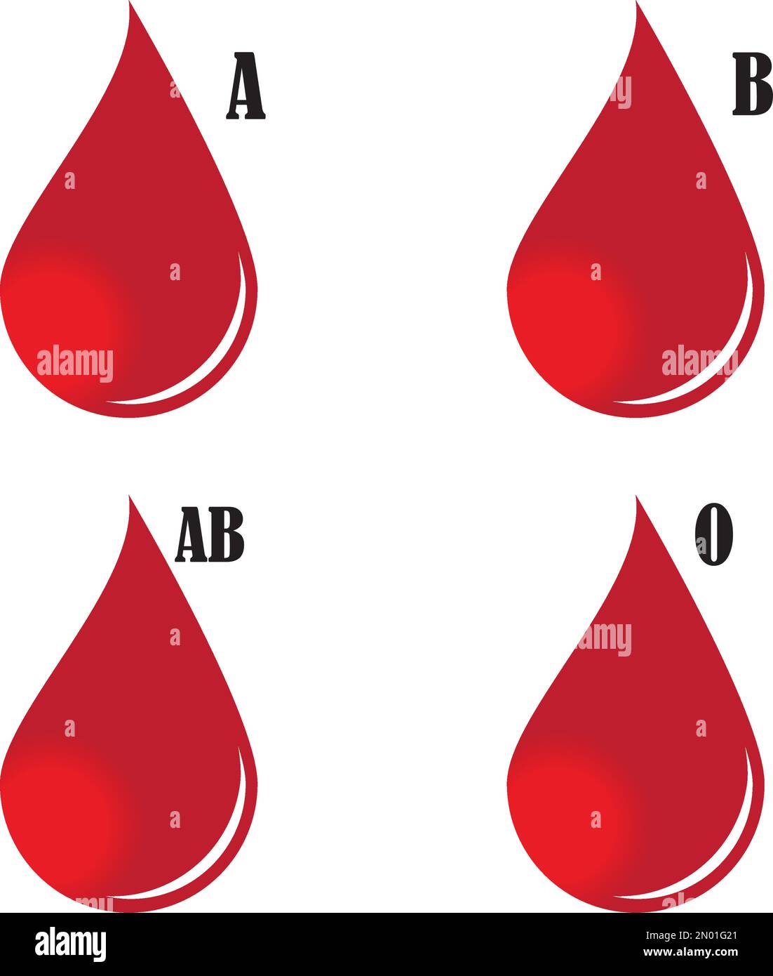 Blood logo vector illustration template design Stock Vector