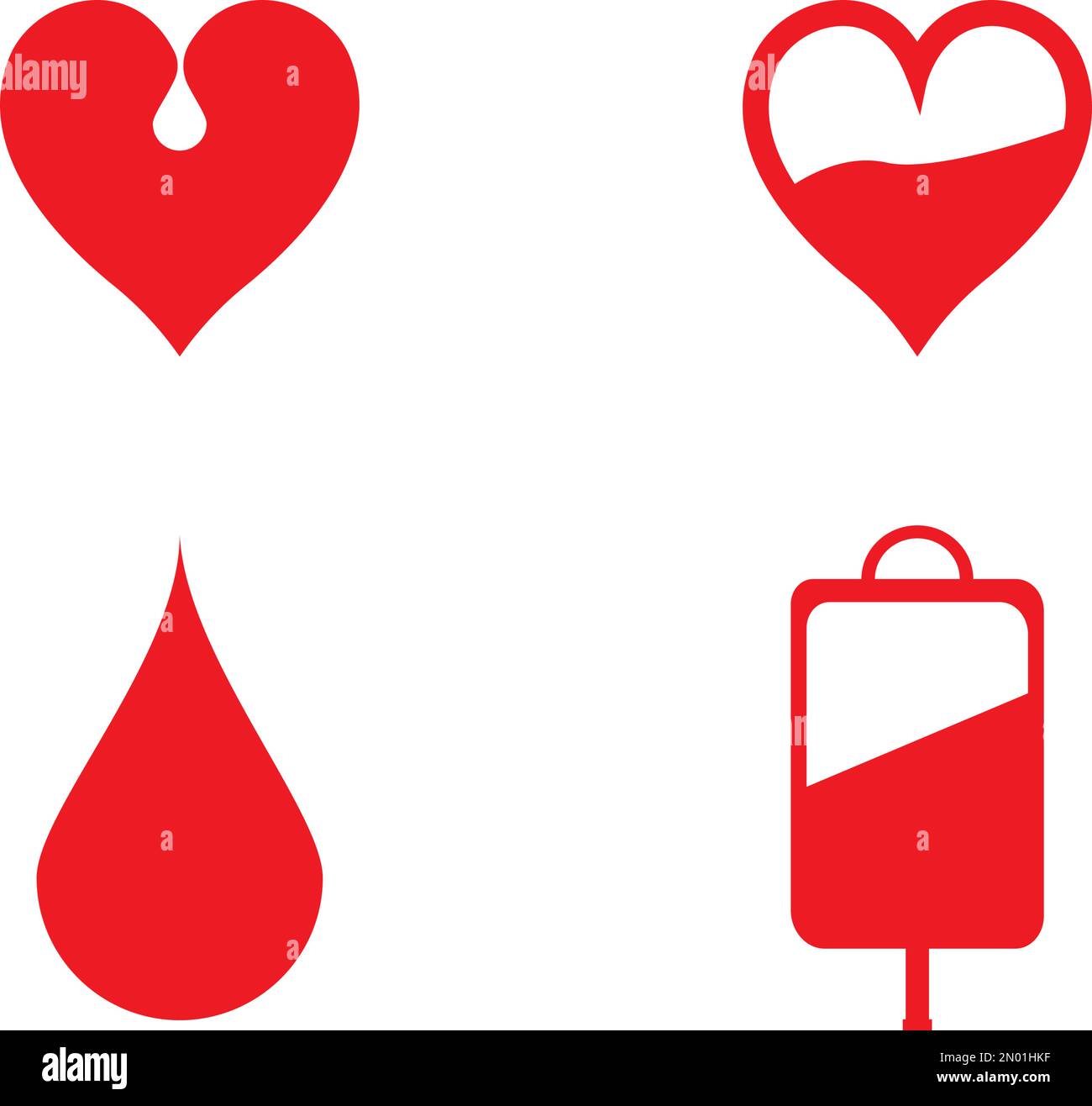 Blood logo vector illustration template design Stock Vector