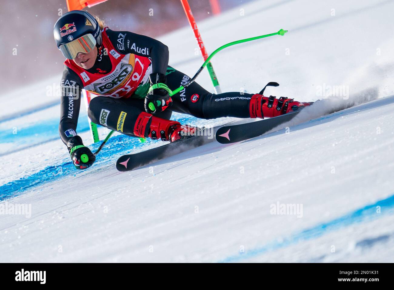 Cortina d’Ampezzo, Italy 21 January 2023. GOGGIA Sofia (Ita) competing in the Audi Fis Alpine