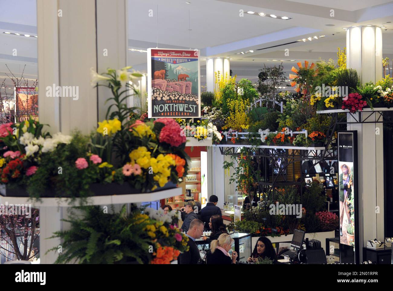 SPRING IS IN FULL BLOOM AT MACY'S ANNUAL FLOWER SHOW