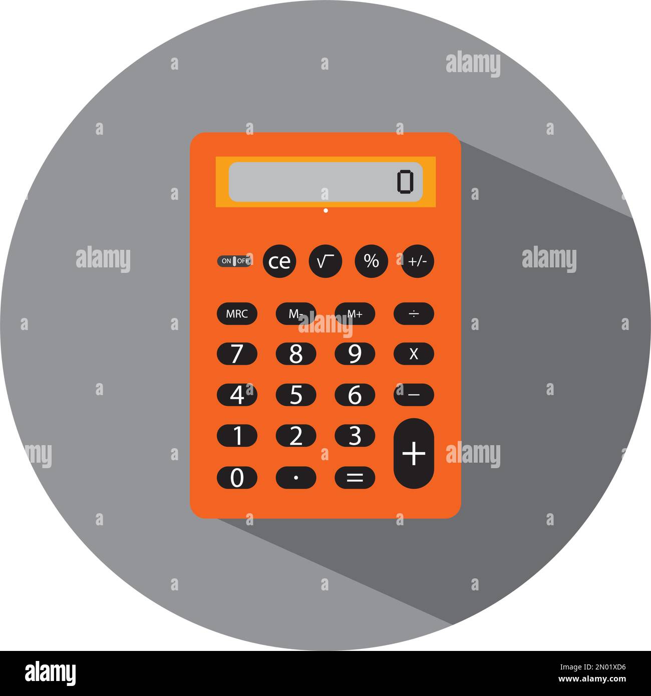 calculator logo vector icon illustration Stock Vector Image & Art - Alamy