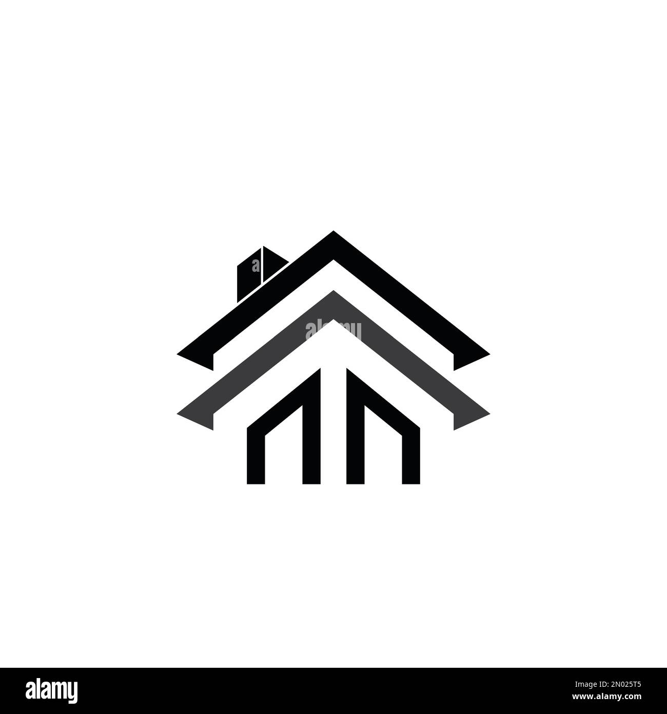 real estate logo vector illustration design Stock Vector Image & Art ...