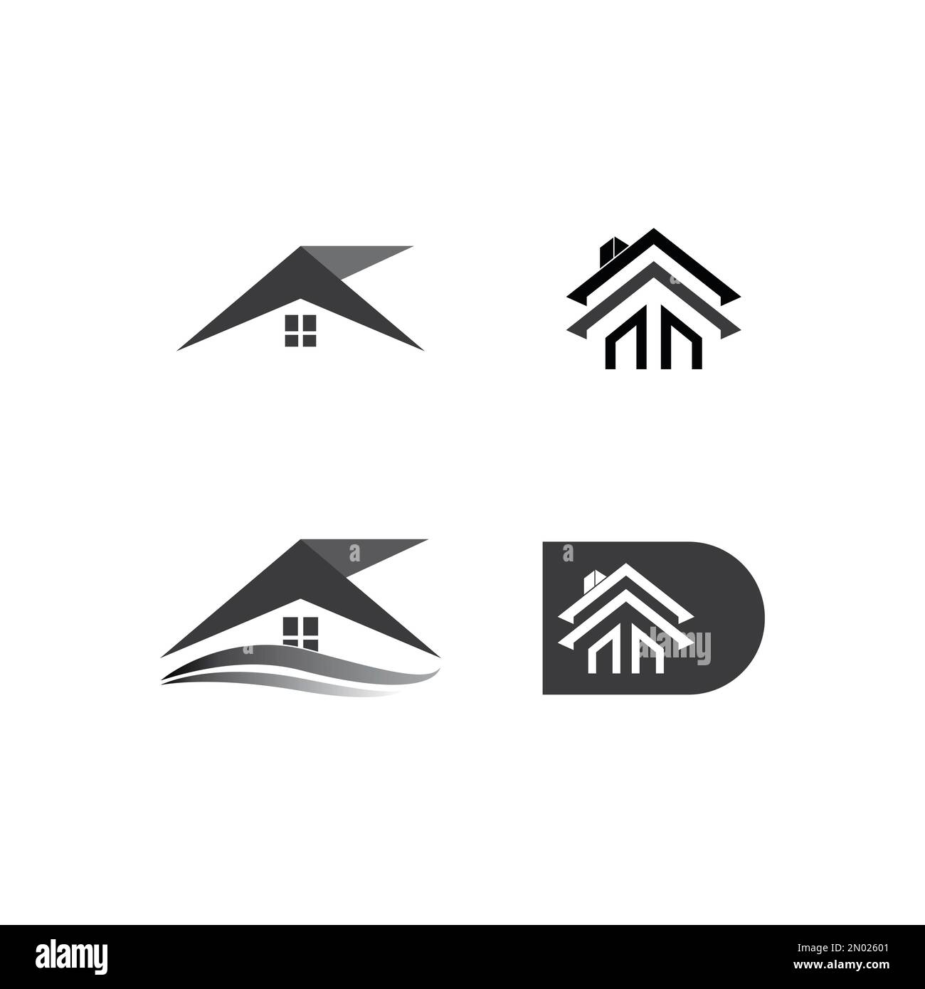 real estate logo vector illustration design Stock Vector Image & Art ...