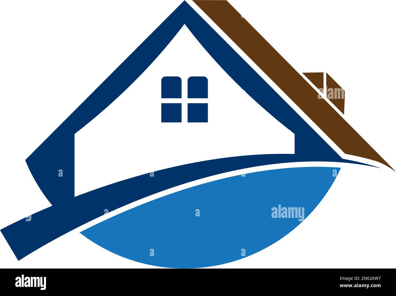 real estate logo vector illustration design Stock Vector Image & Art ...