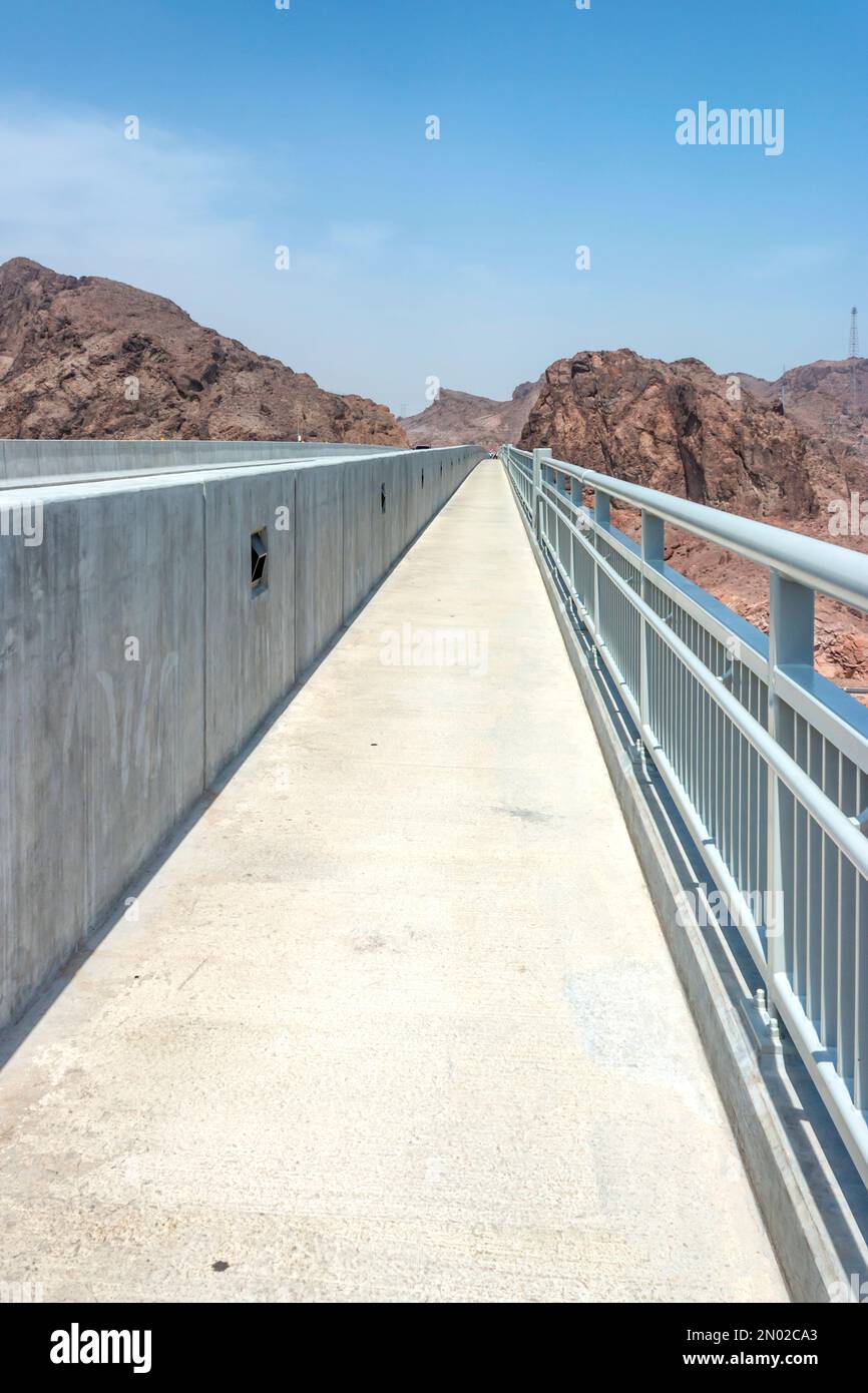 Hoover Dam Bypass Bridge Pedestrian Walkway 4 Mike O'CallaghanPat