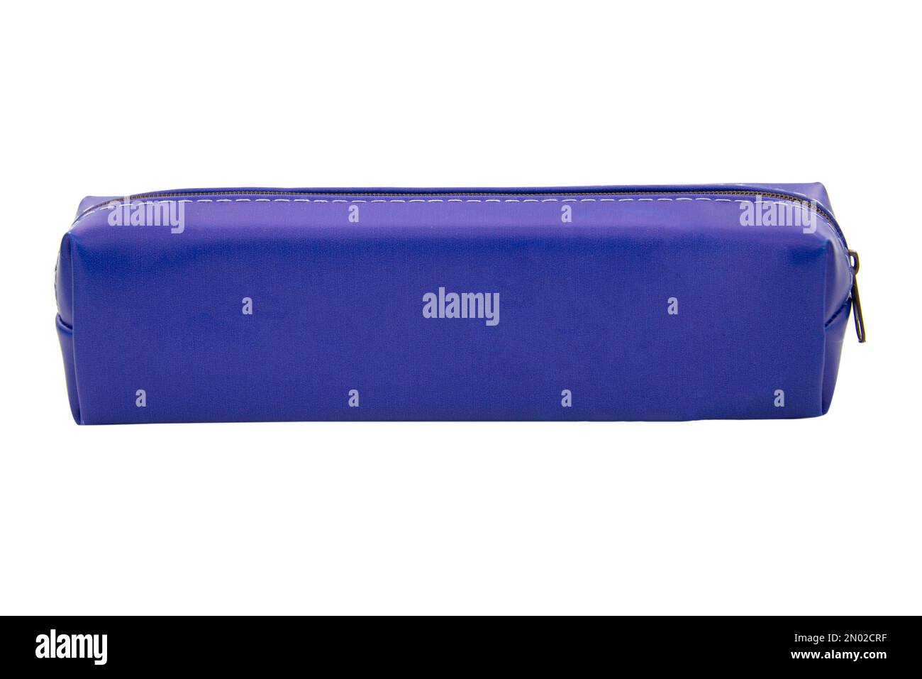 Long pencil pen case container isolated on the white background Stock Photo