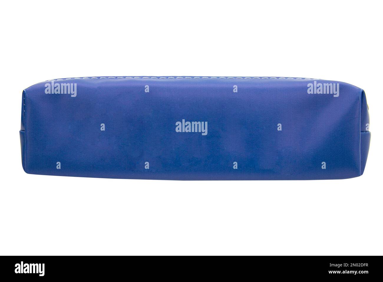 Long pencil pen case container isolated on the white background Stock Photo