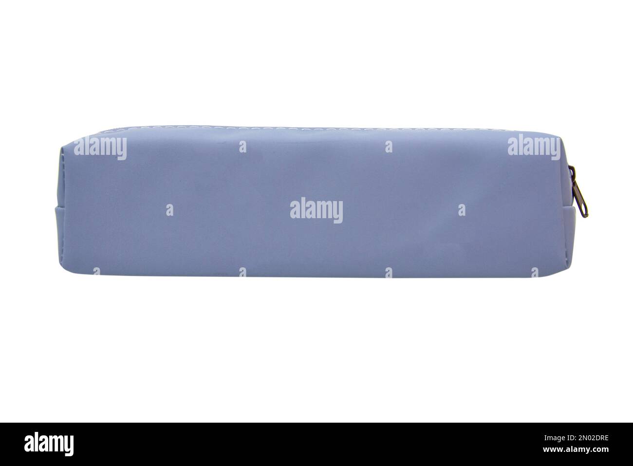 Long pencil pen case container isolated on the white background Stock Photo