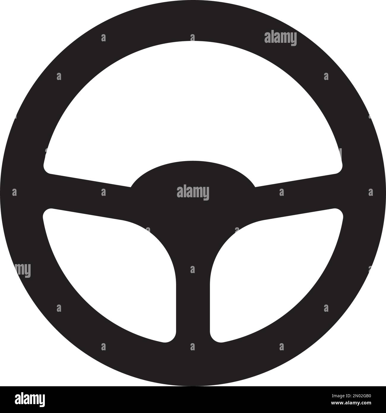 steering wheel logo vector design illustration template and background