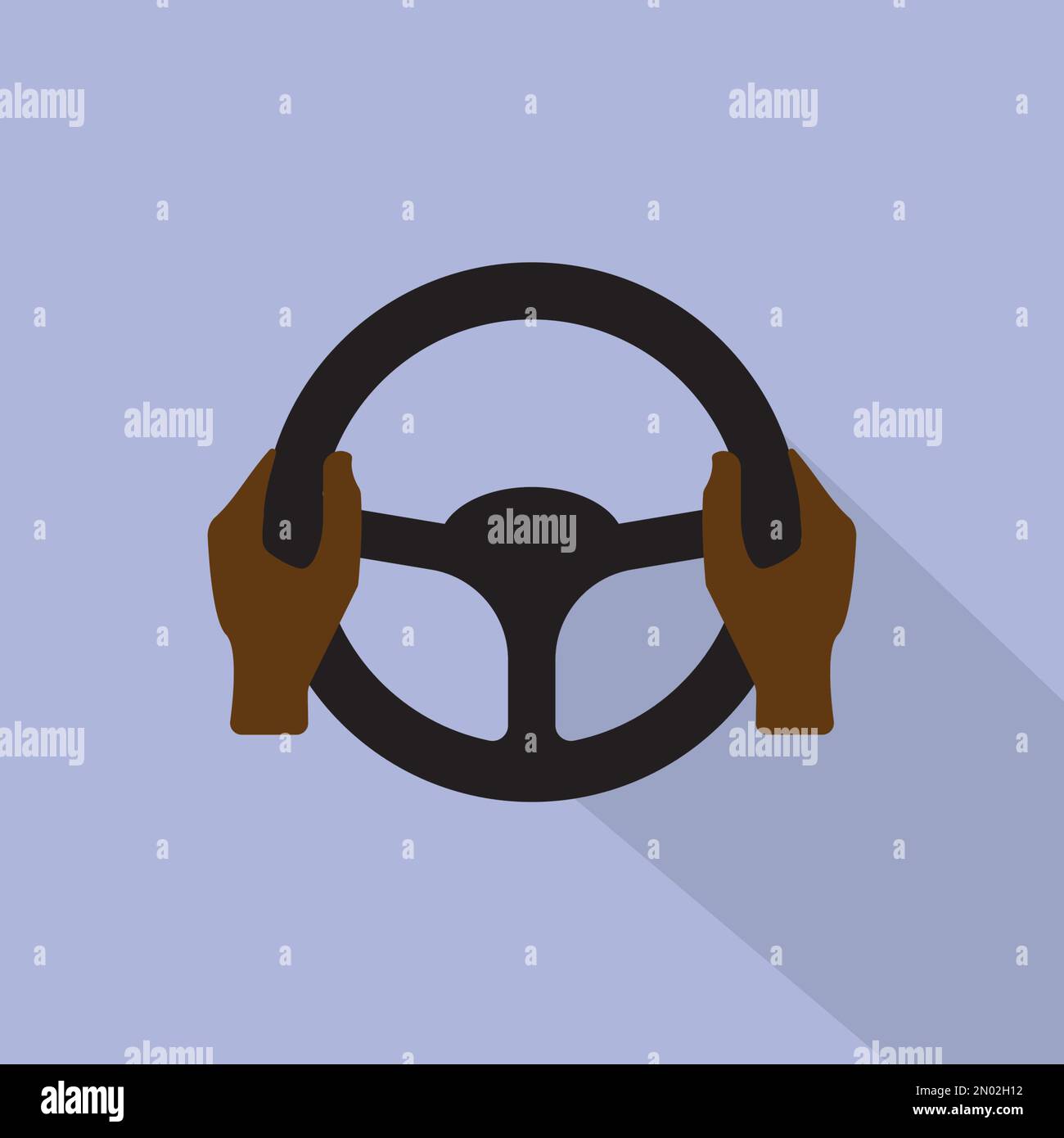 steering wheel logo vector design illustration template and background ...