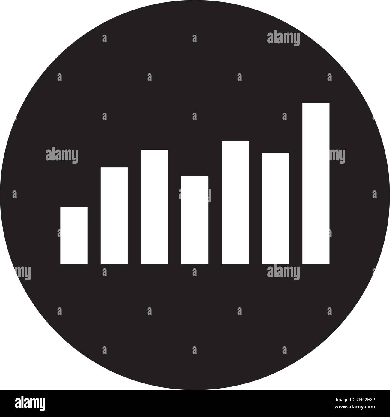 volume bar icon design illustration Stock Vector Image & Art - Alamy