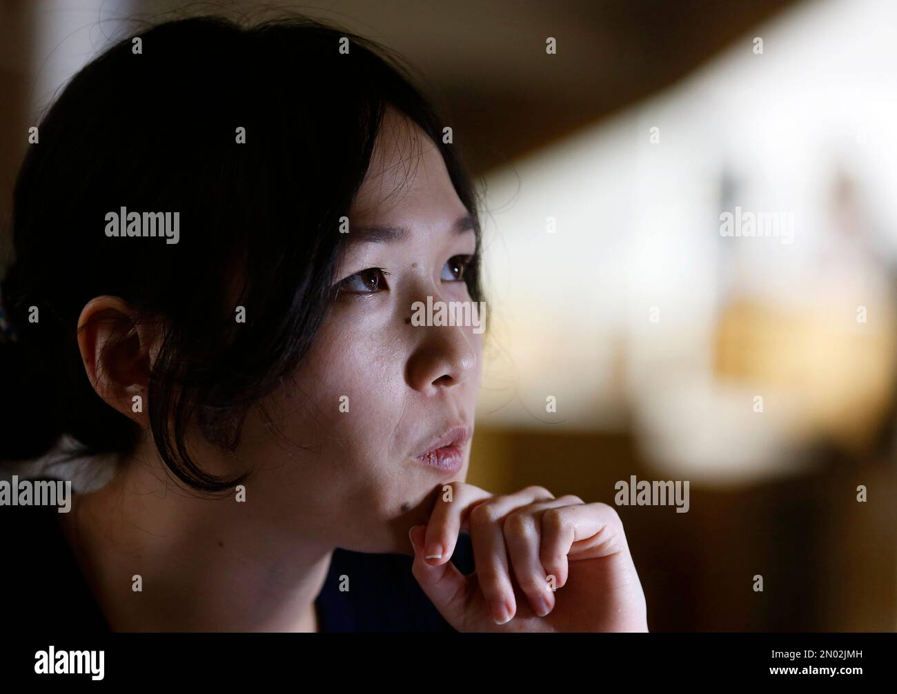 In this March 7, 2016 photo, Fove's co-founder and chief executive Yuka