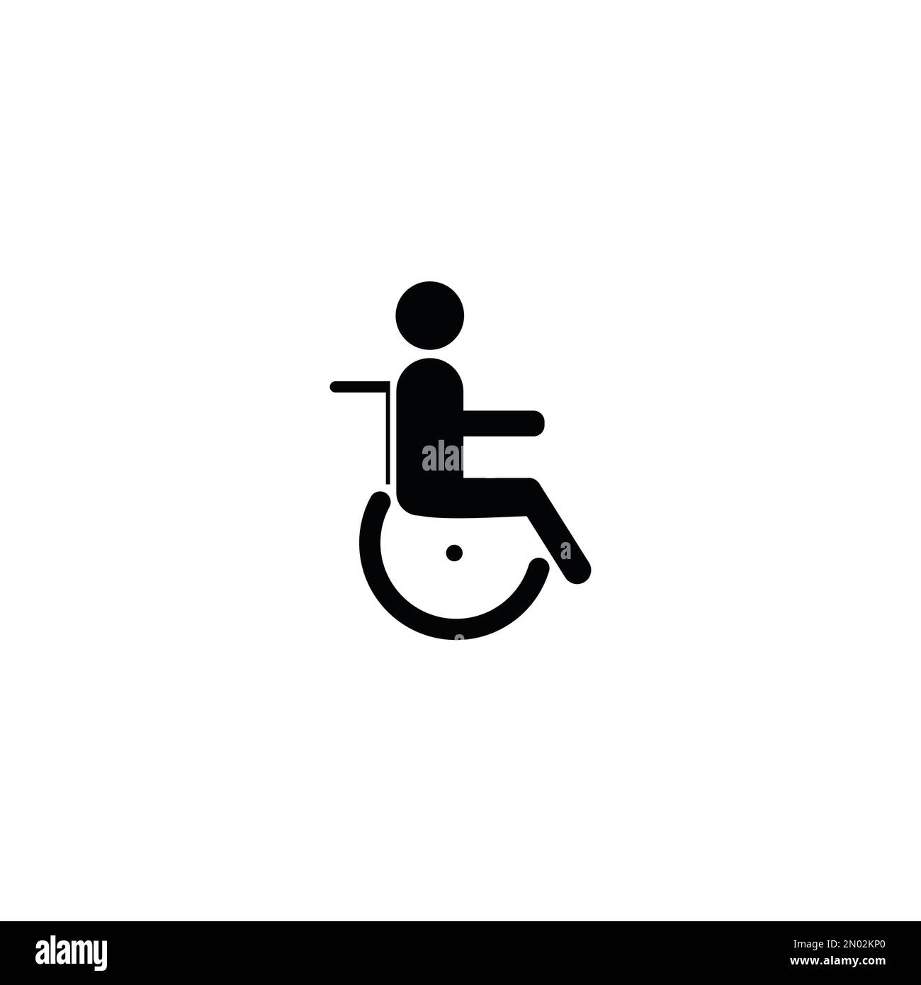 wheel-chair-logo-vector-illustration-design-template-background-stock