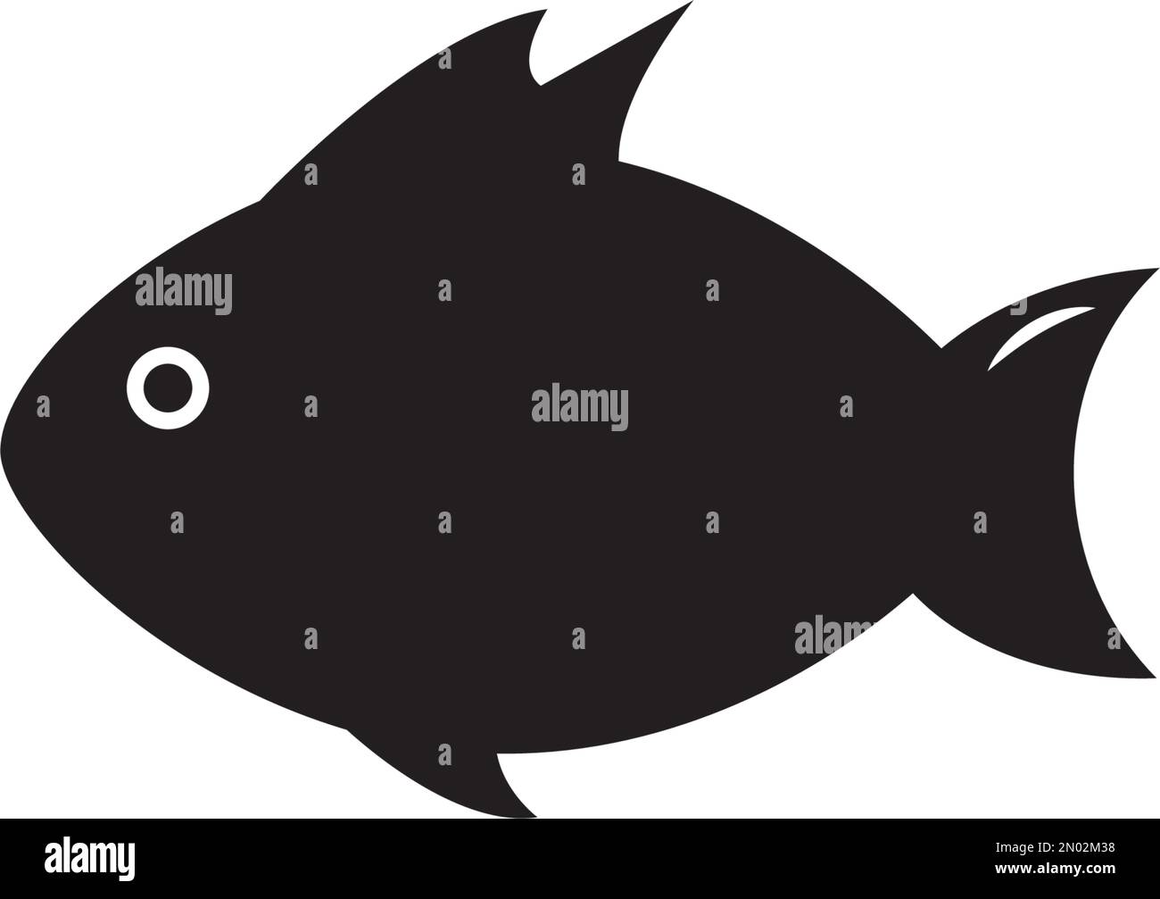 fish icon vector template design illustration and background Stock ...