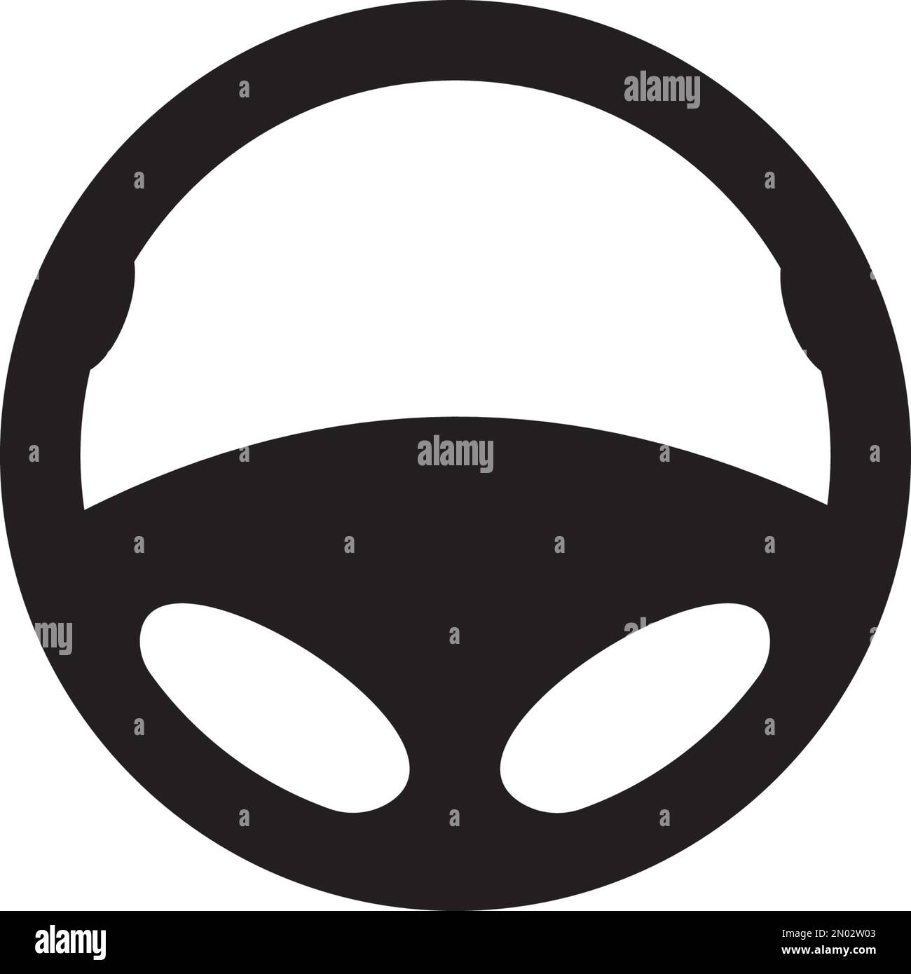 steering wheel logo vector design illustration template and background