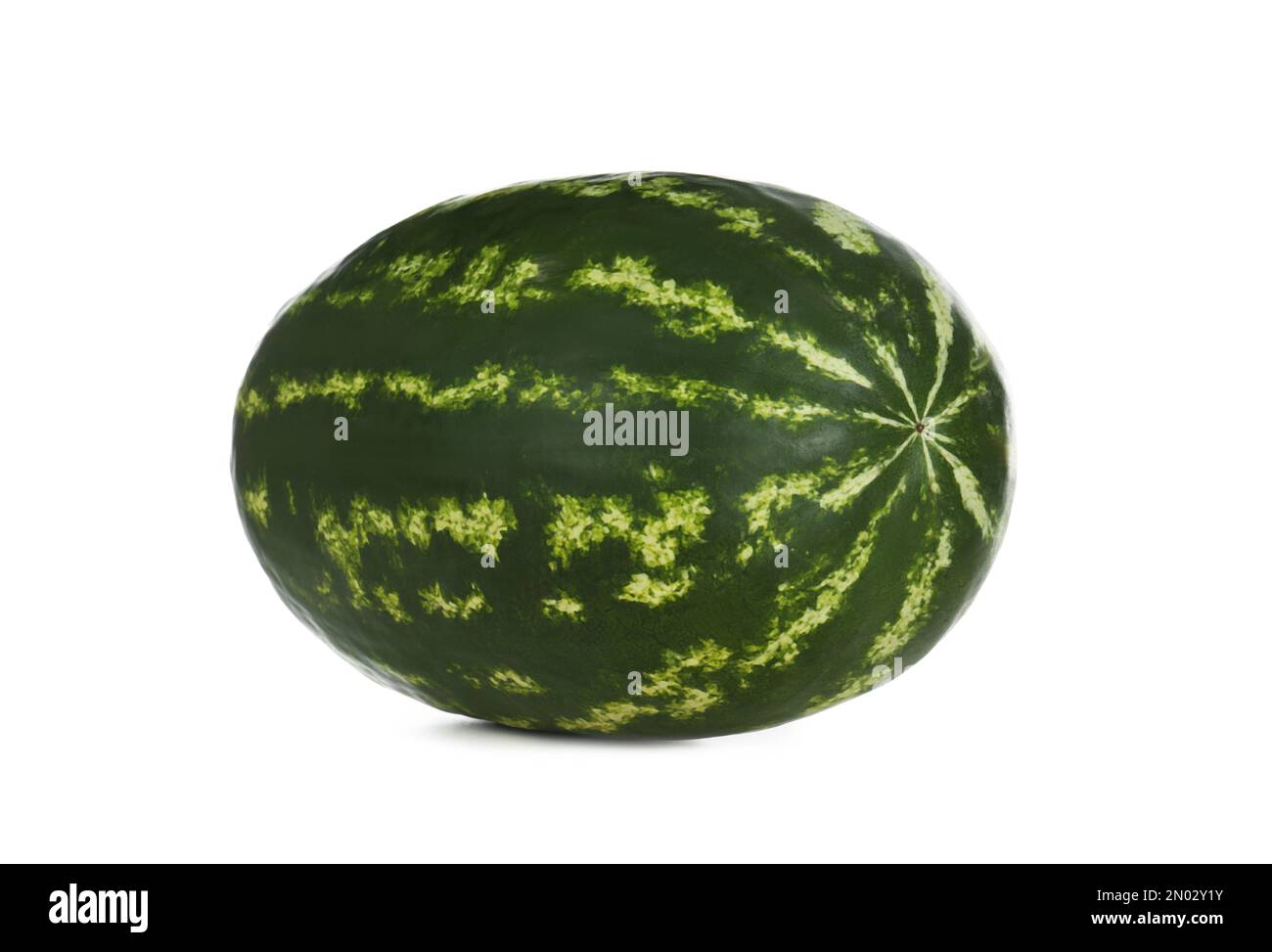 Delicious ripe long watermelon isolated on white Stock Photo - Alamy
