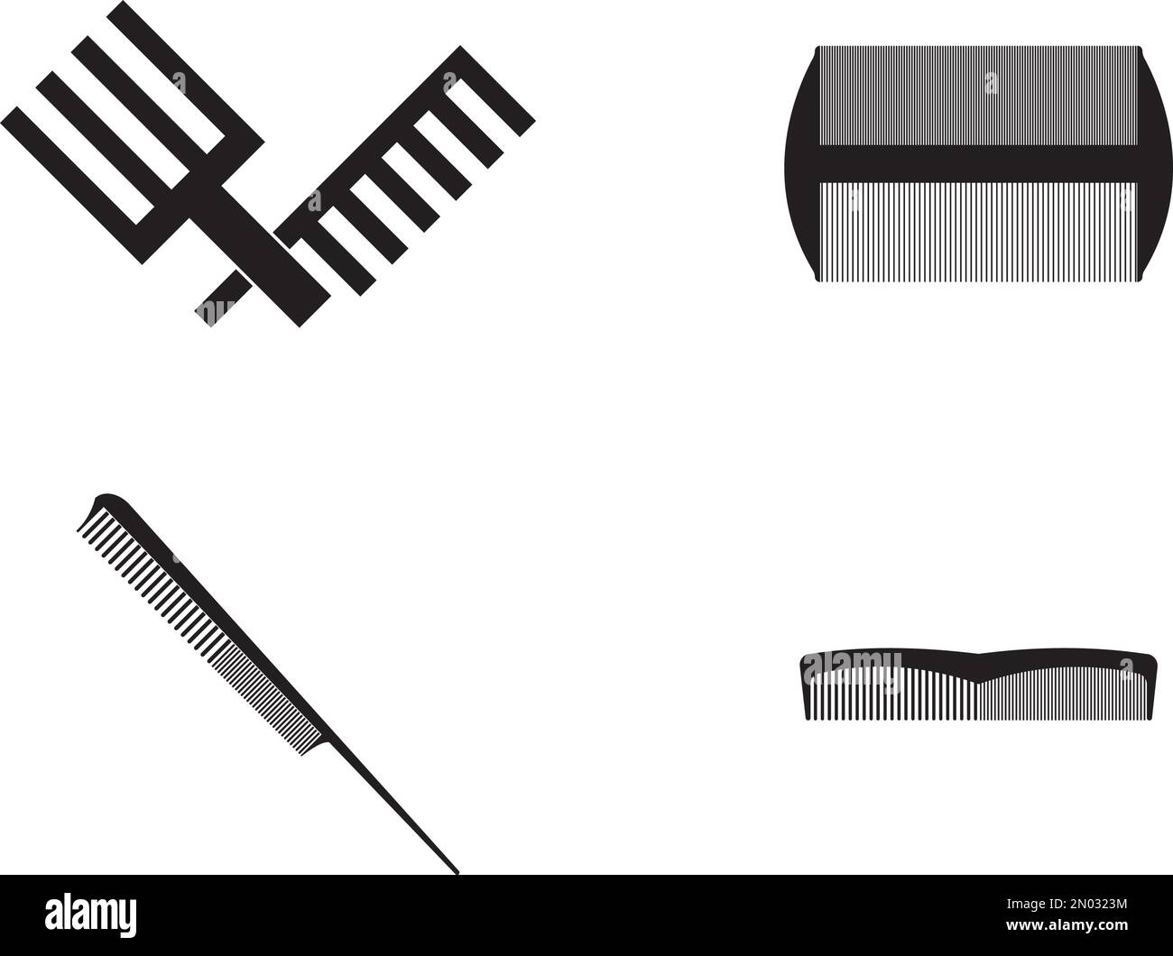 Comb icon vector illustration design Stock Vector