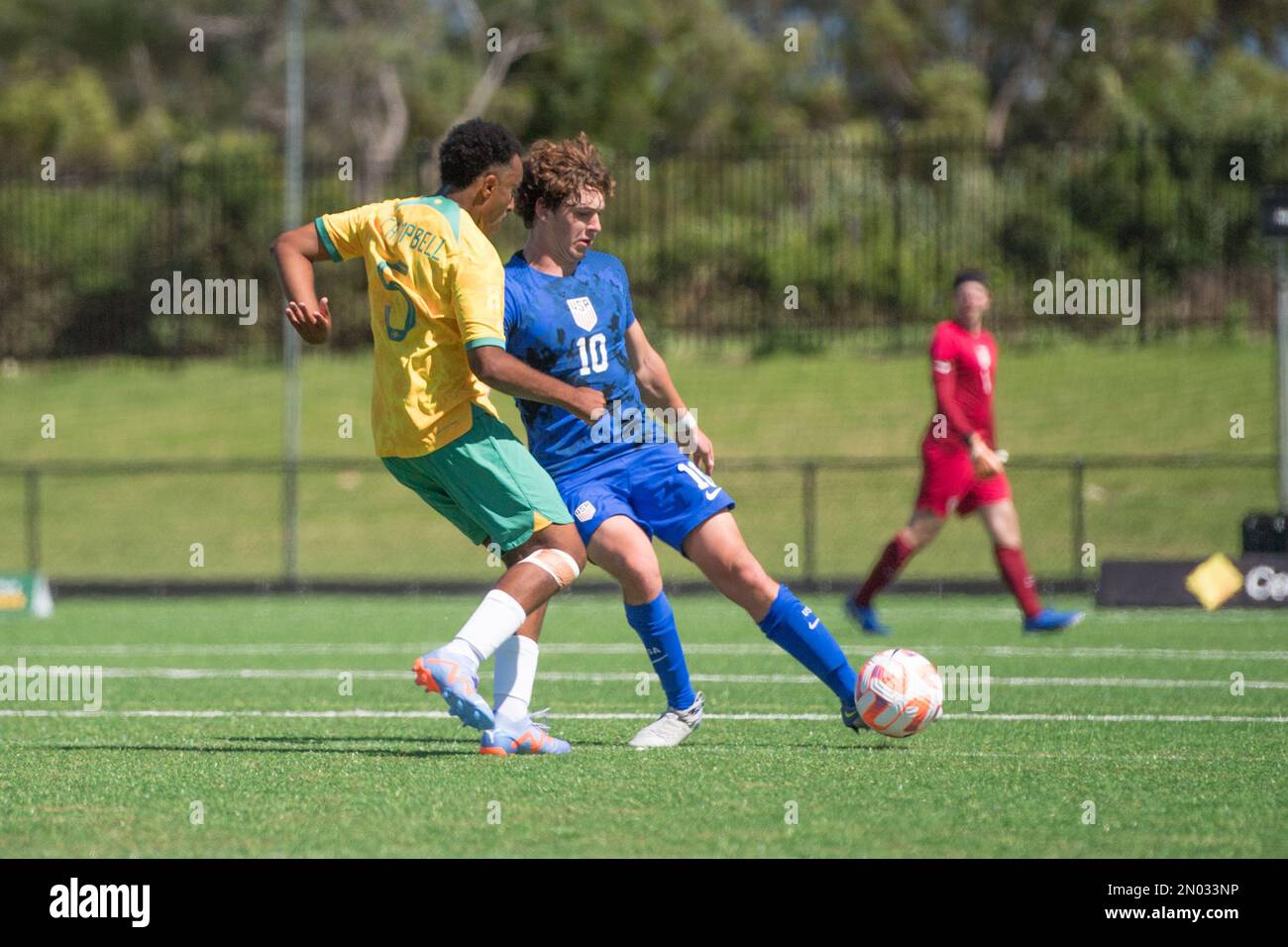 Manly, Australia. 04th Feb, 2023. Daniel Campbell (L) of the Australian