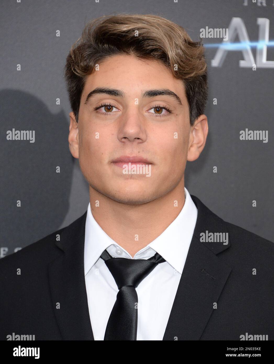 Daniel Lara of “Damn Daniel” fame attends the premiere of “Allegiant