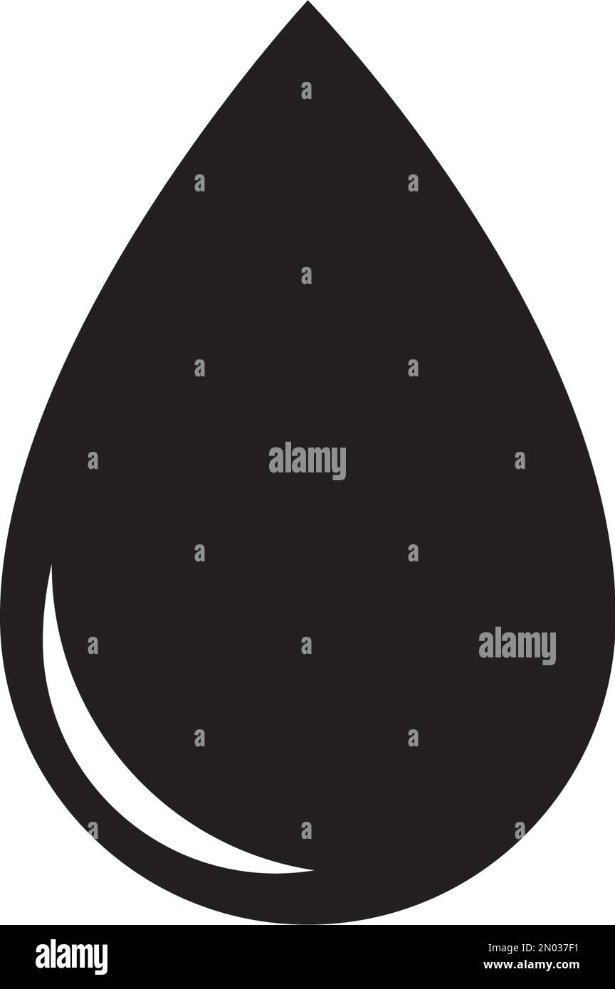 water drop icon vector illustration logo design Stock Vector Image ...