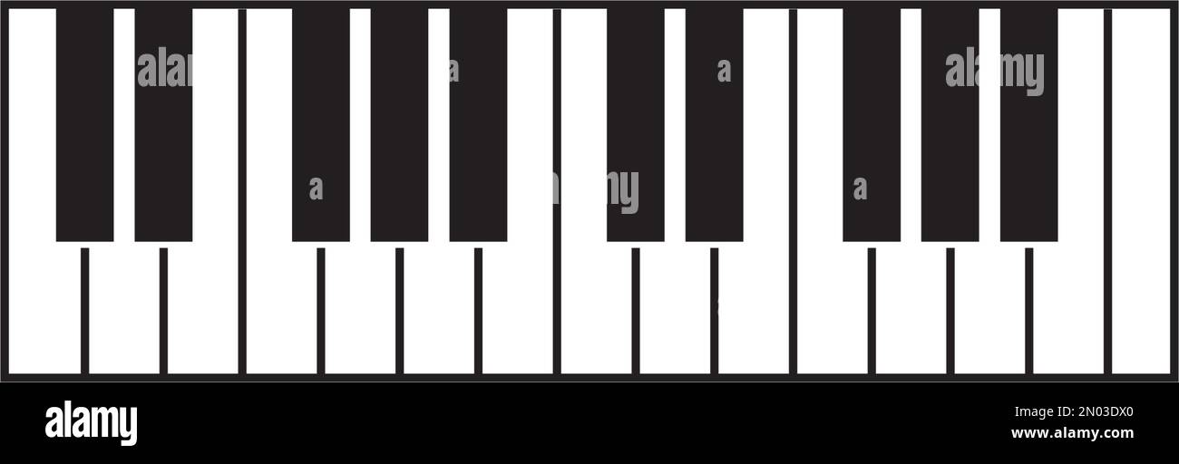 Piano logo vector illustration template design Stock Vector Image & Art ...