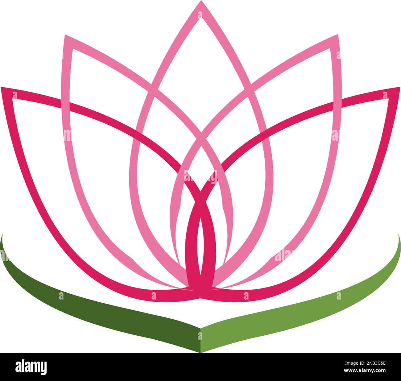 Beauty Lotus flowers logo Template Vector Stock Vector Image & Art - Alamy