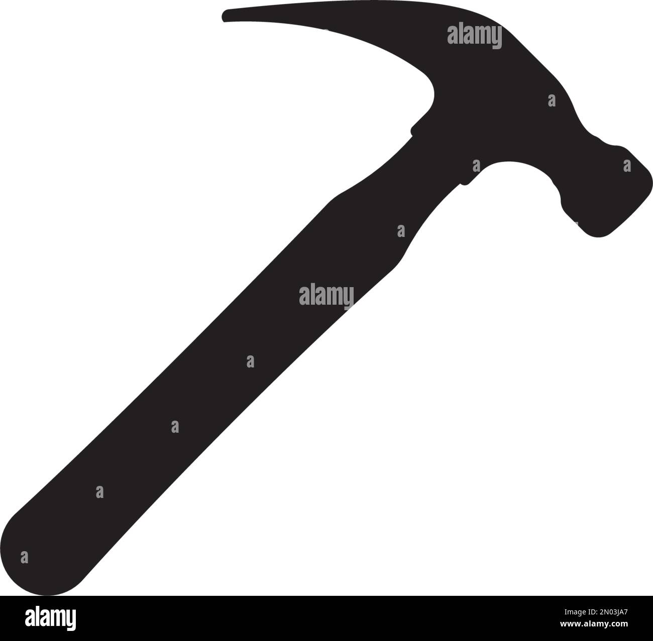 Hammer icon vector design illustration Stock Vector Image & Art Alamy