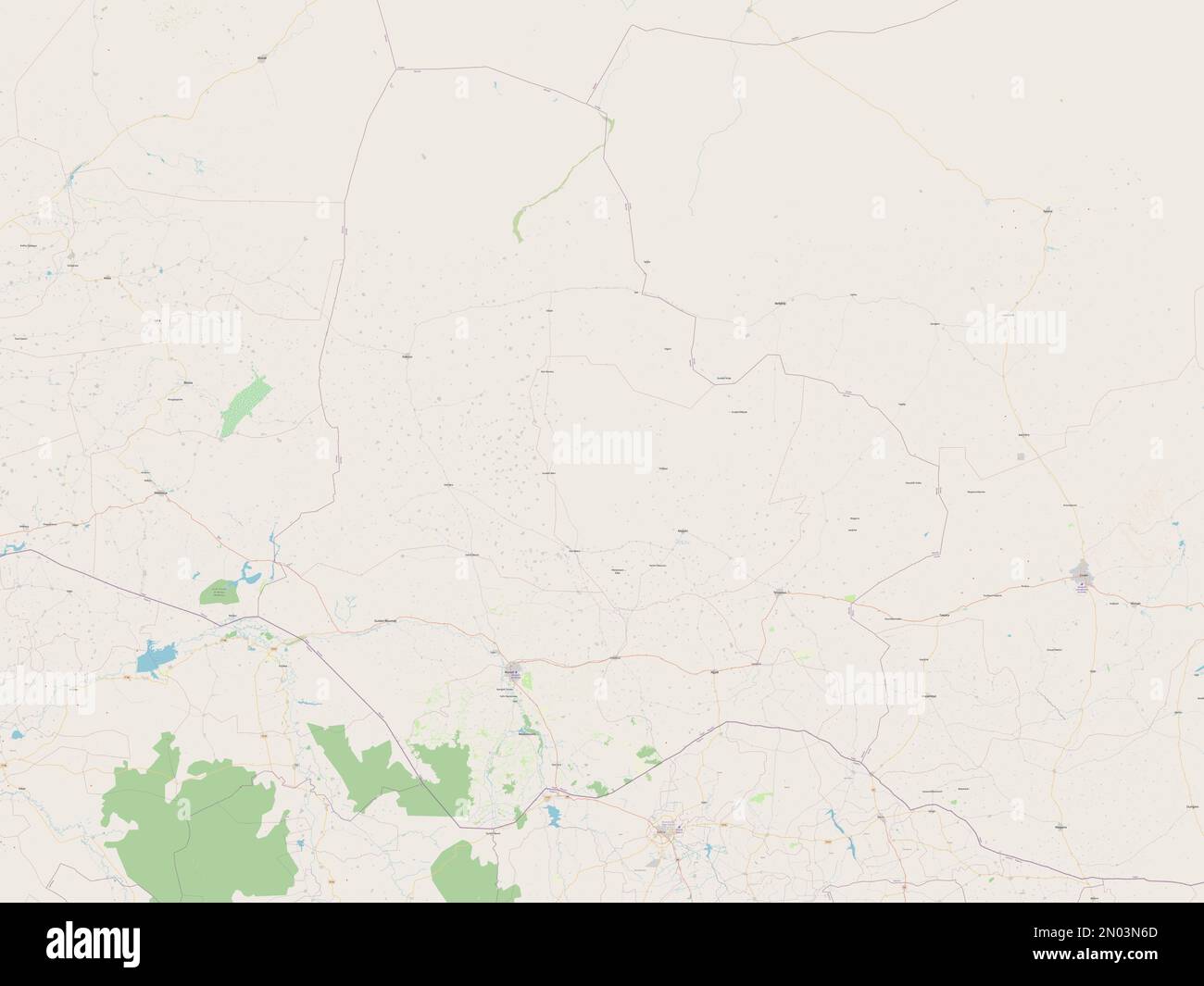 Maradi, department of Niger. Open Street Map Stock Photo - Alamy