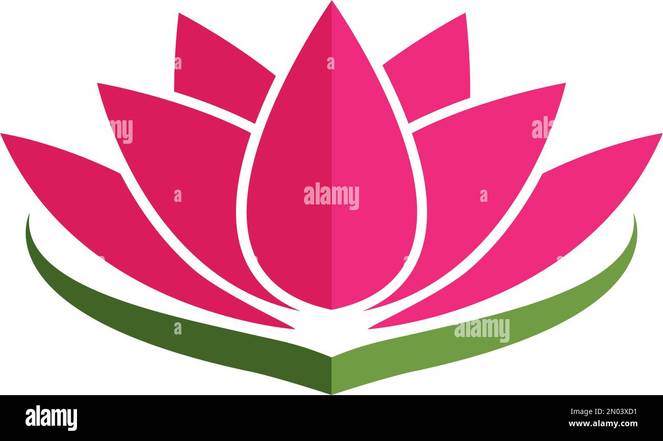 Beauty Lotus flowers logo Template Vector Stock Vector Image & Art - Alamy