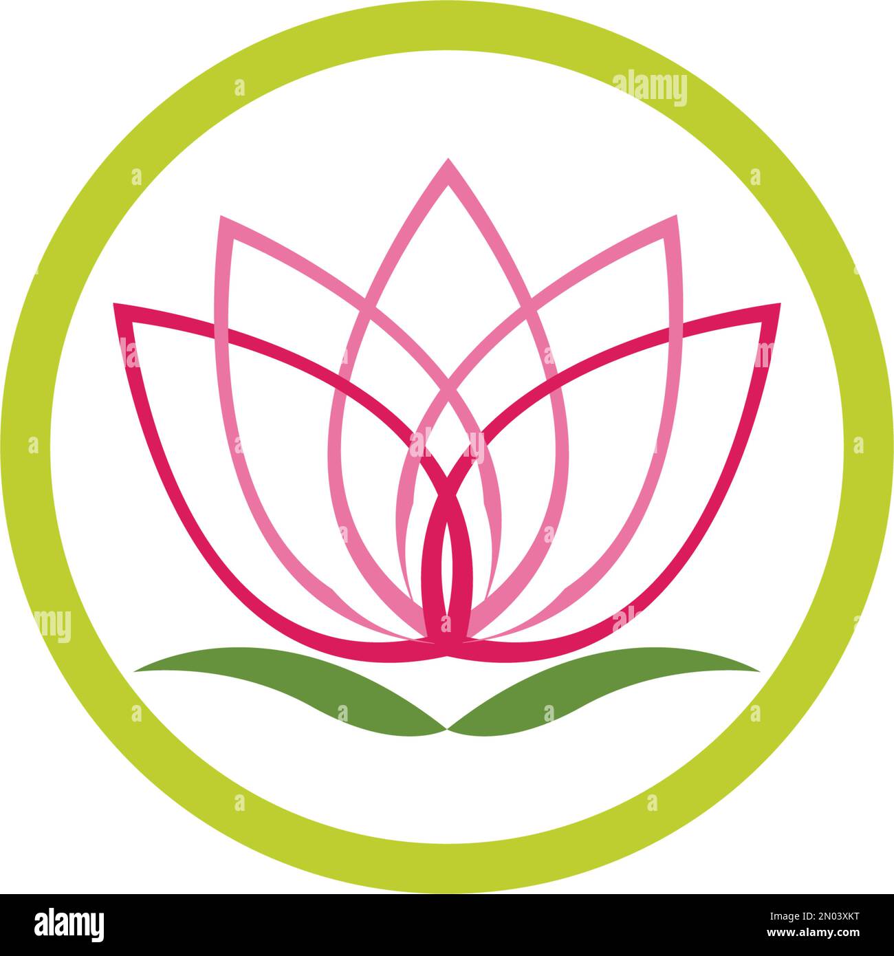 Beauty Lotus flowers logo Template Vector Stock Vector Image & Art - Alamy