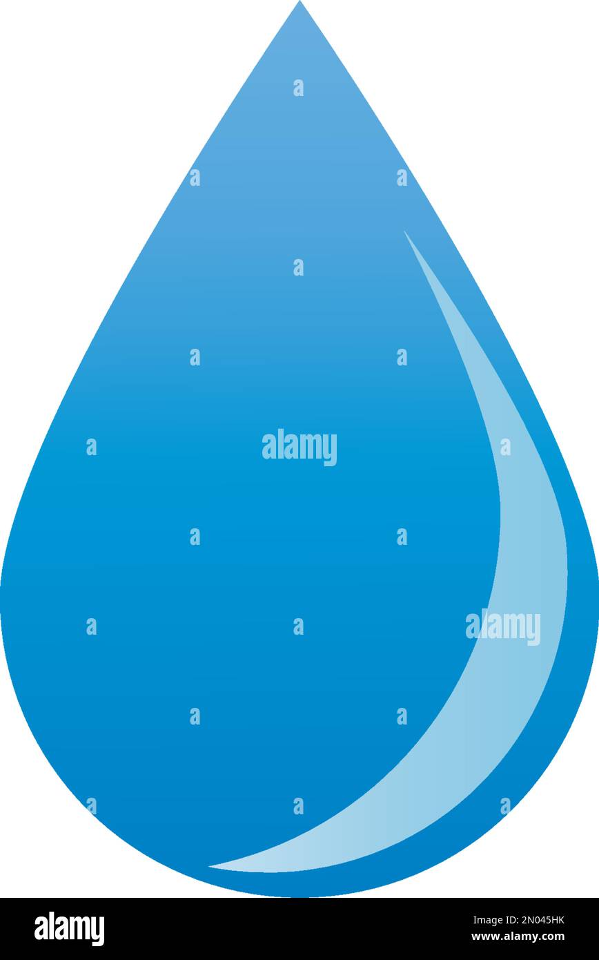 water drop logo vector illustration design Stock Vector Image & Art - Alamy