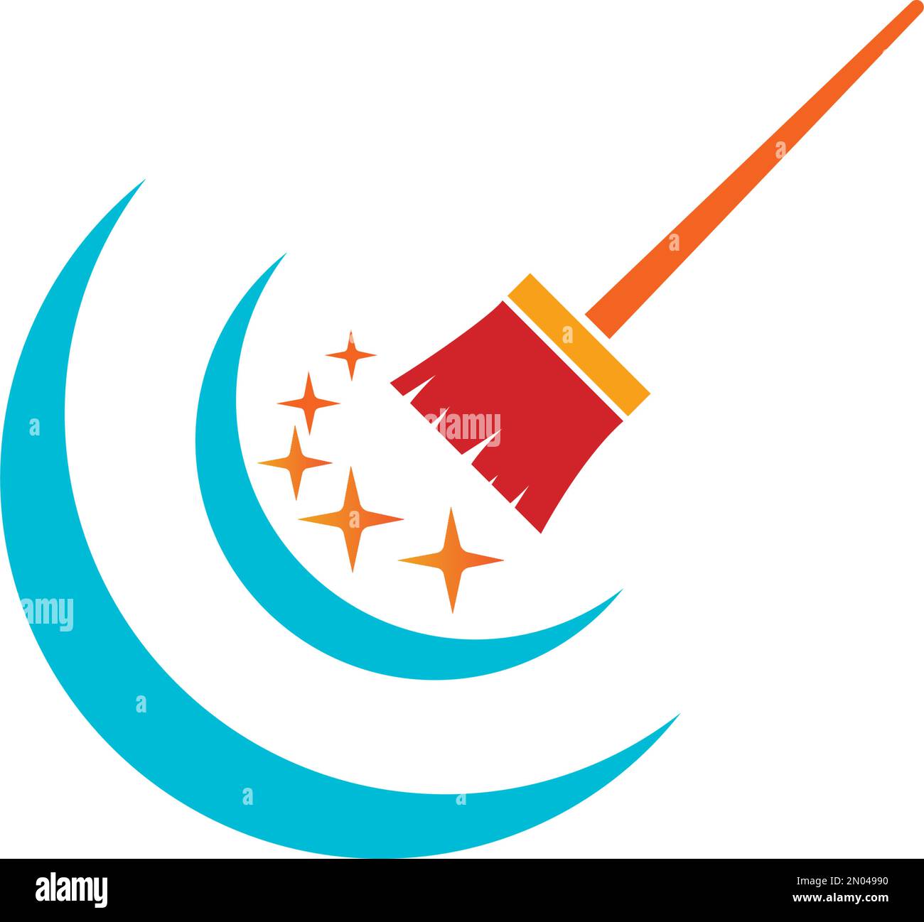 Broom logo hires stock photography and images Alamy