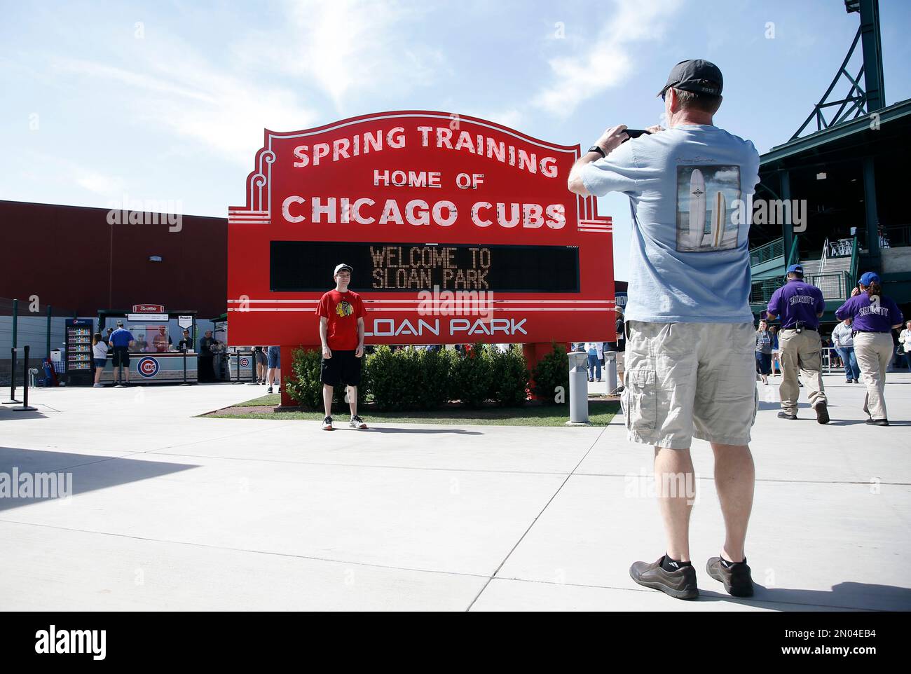 Dodgers Spring Training with SLOAN