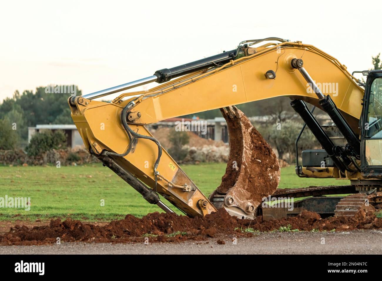 Excavator control panel hi-res stock photography and images - Alamy