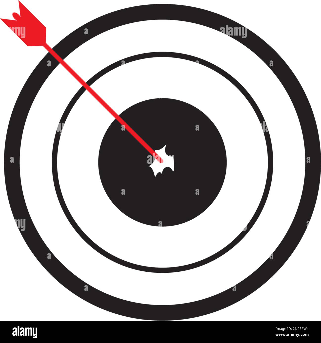 Target icon symbol vector,design background Stock Vector Image & Art ...