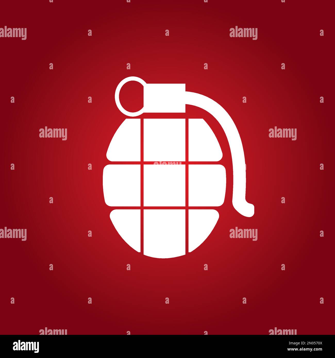 Grenade logo vector illustration design template Stock Vector