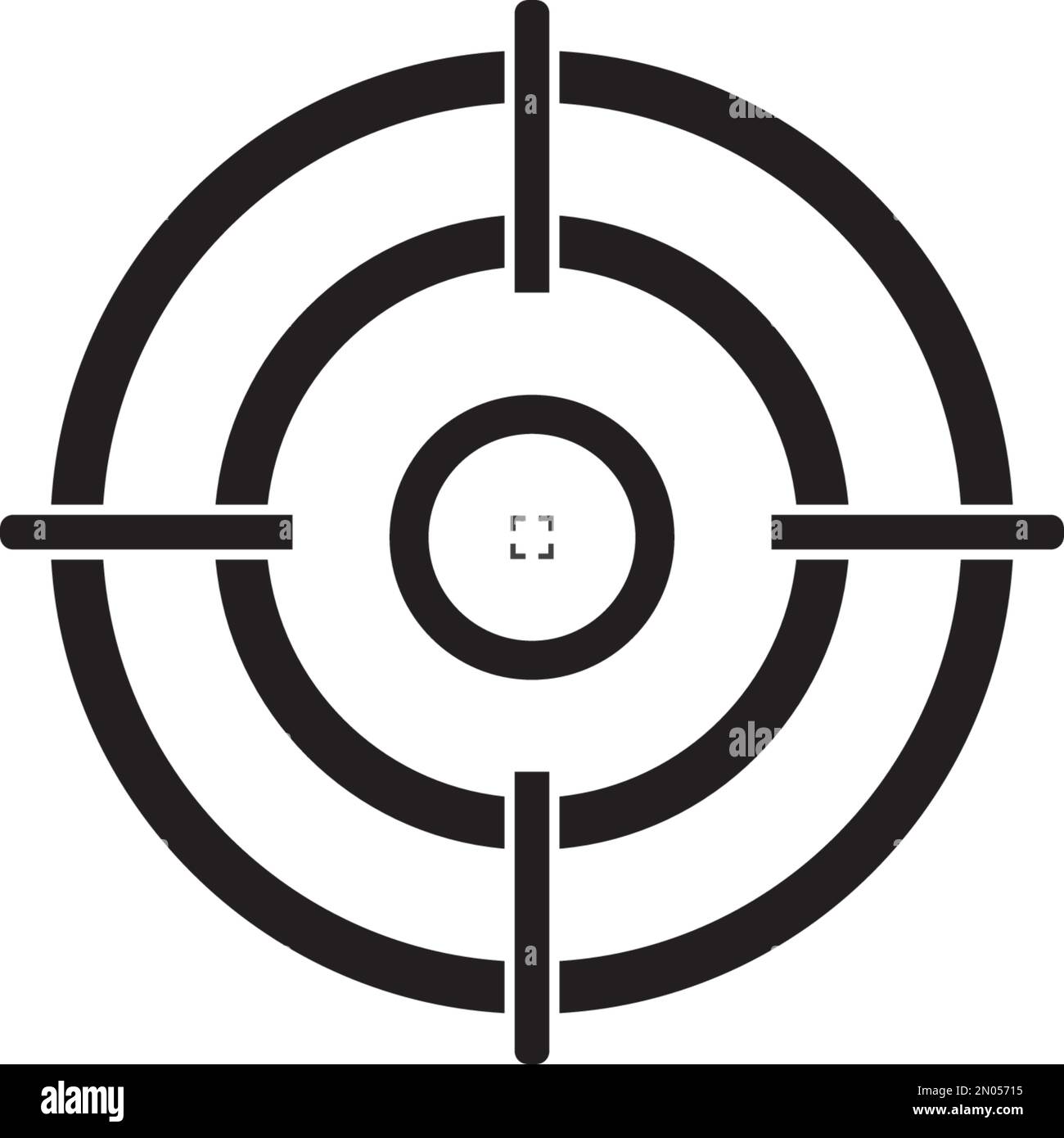 Target icon symbol vector,design background Stock Vector Image & Art ...