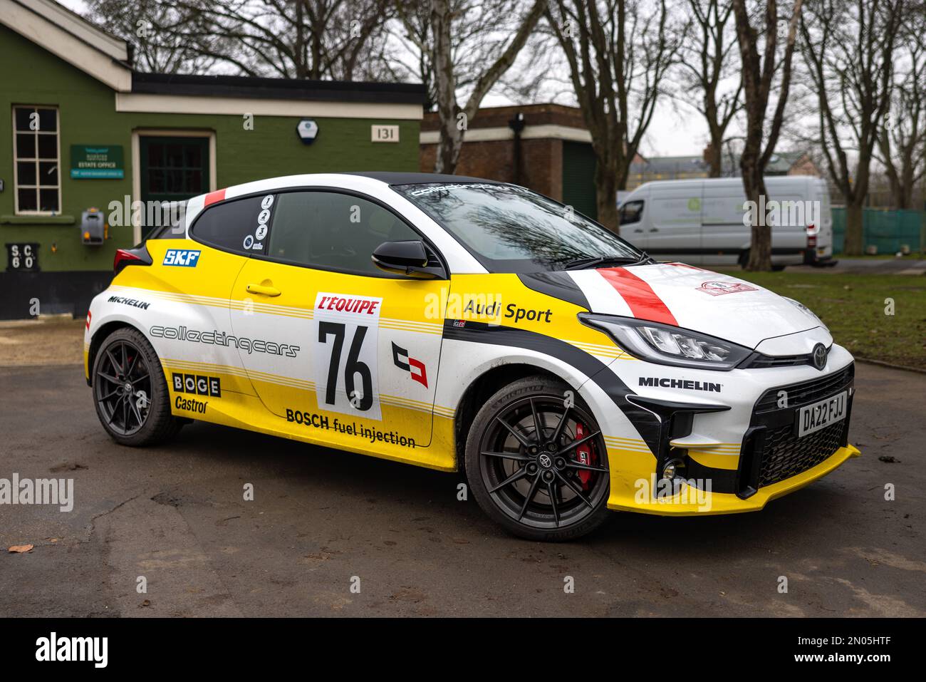 Toyota Yaris GR Circuit, on display at the Japanese Assembly held at ...