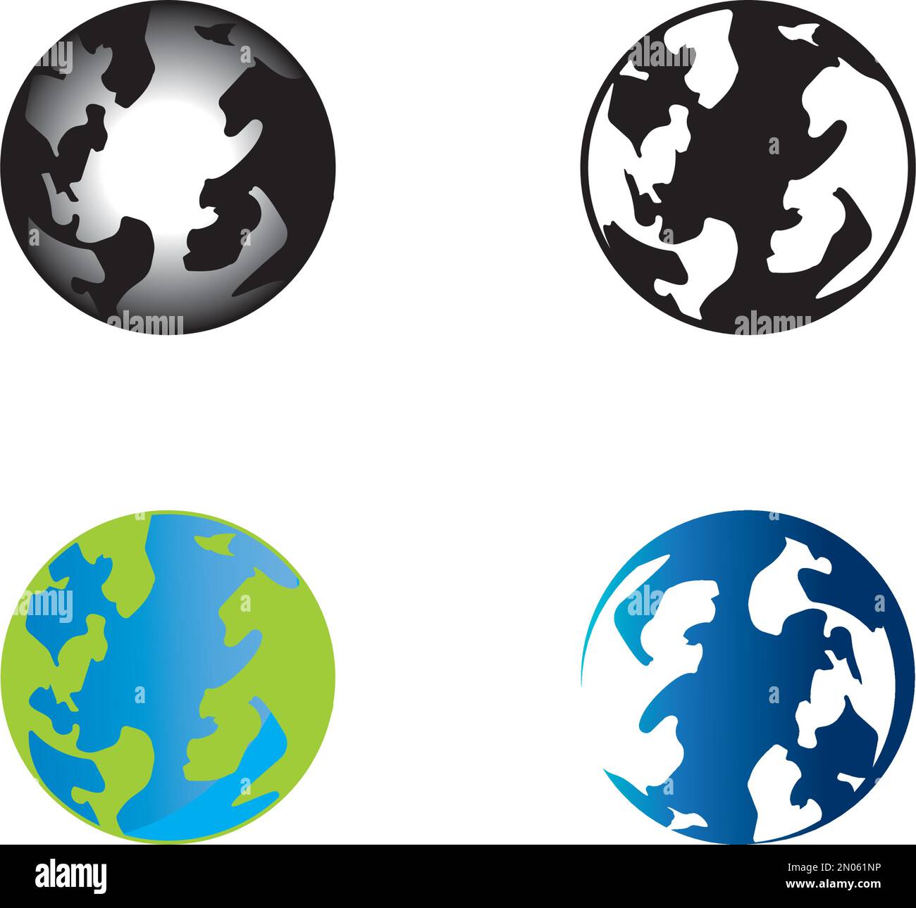 Globe logo vector design illustration Stock Vector Image & Art - Alamy